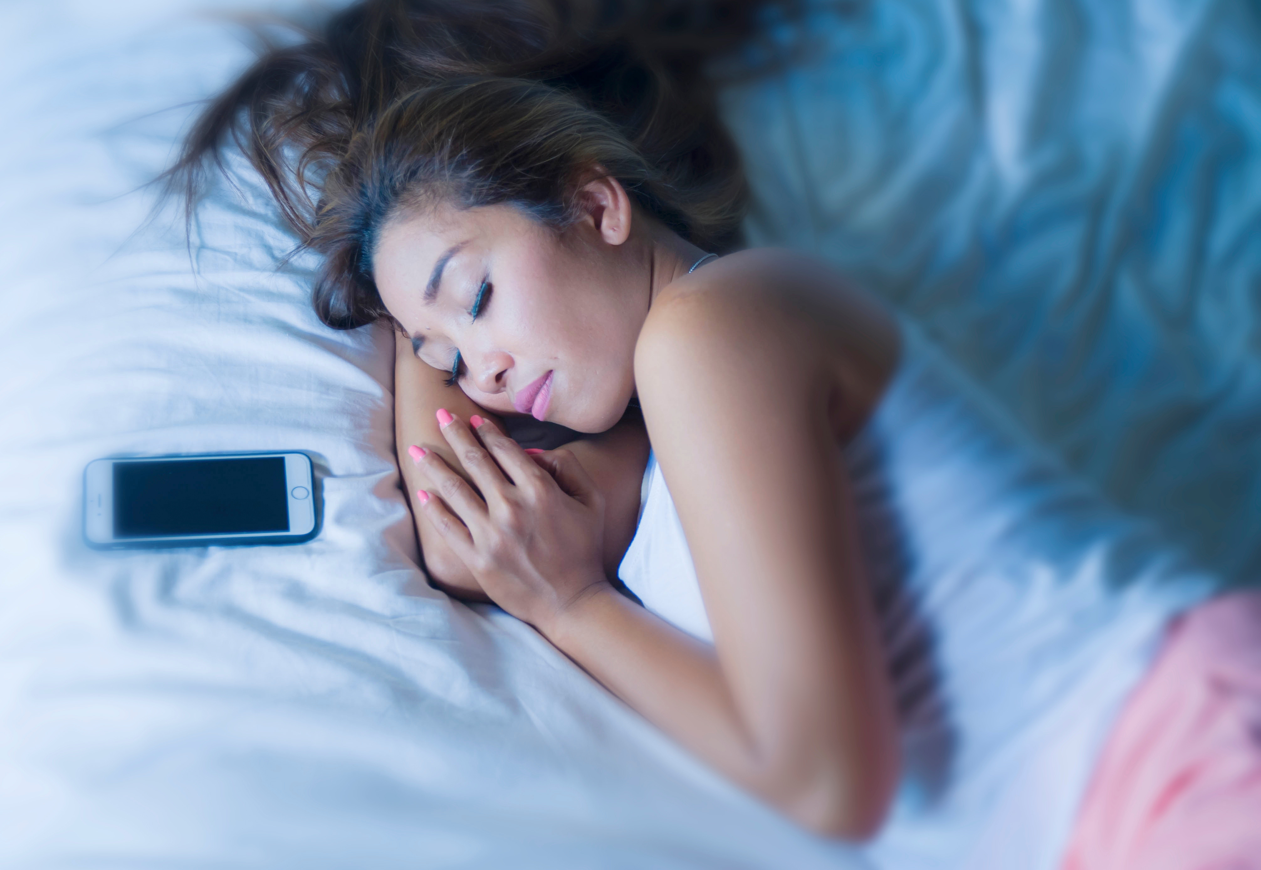 White noise apps, sleep trackers and other digital sleep aids are becoming more popular as people turn to tech to help them sleep, but do they really work? Photo: Shutterstock