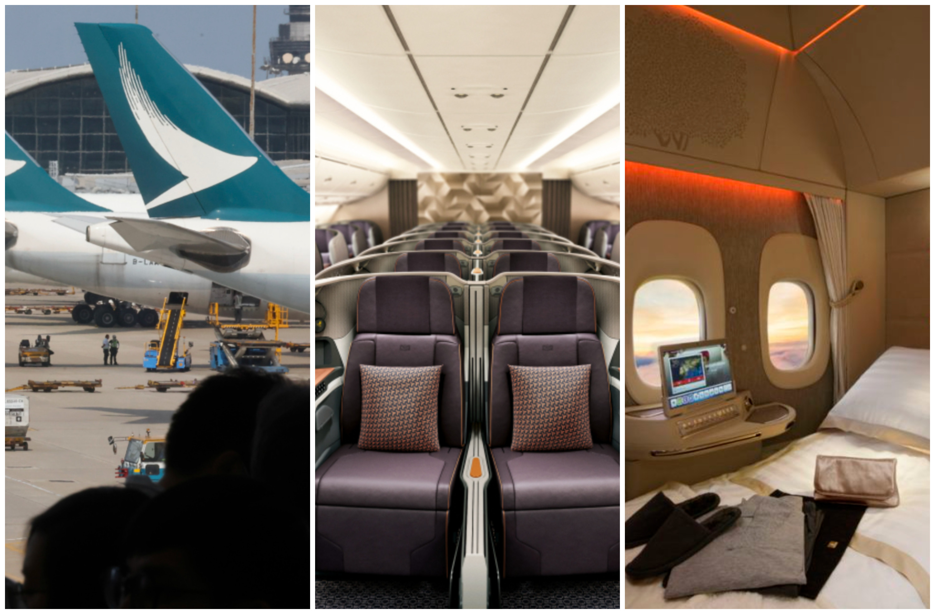 Cathay Pacific, Singapore Airlines and Qatar Airways all rank among the top 10 in this year’s best airlines in the world list by Skytrax – read on for the full list. Photos: Jonathan Wong; Handout