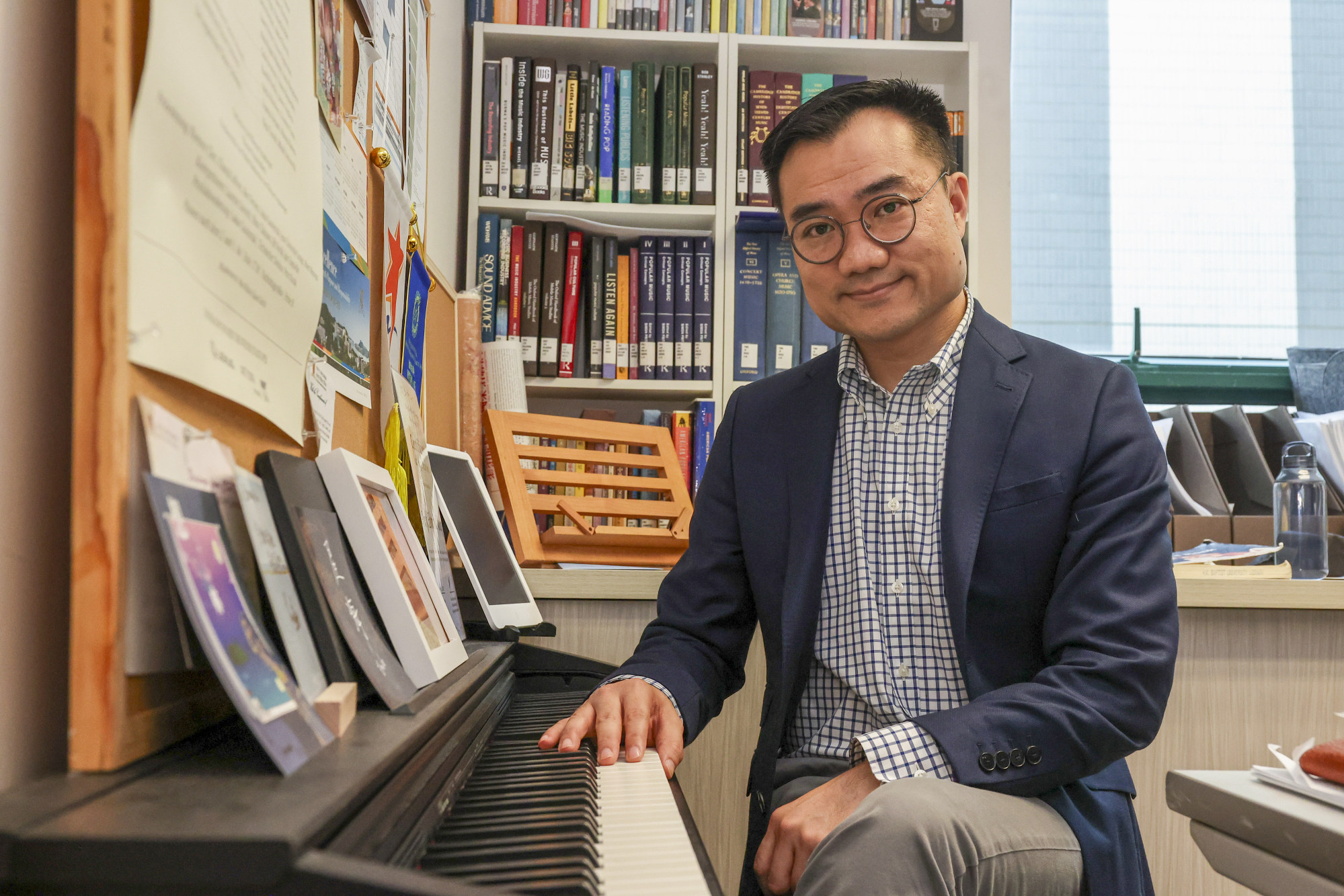 Dr Edmond Tsang doubts the trend of AI human voice covers will last. Photo: Edmond So