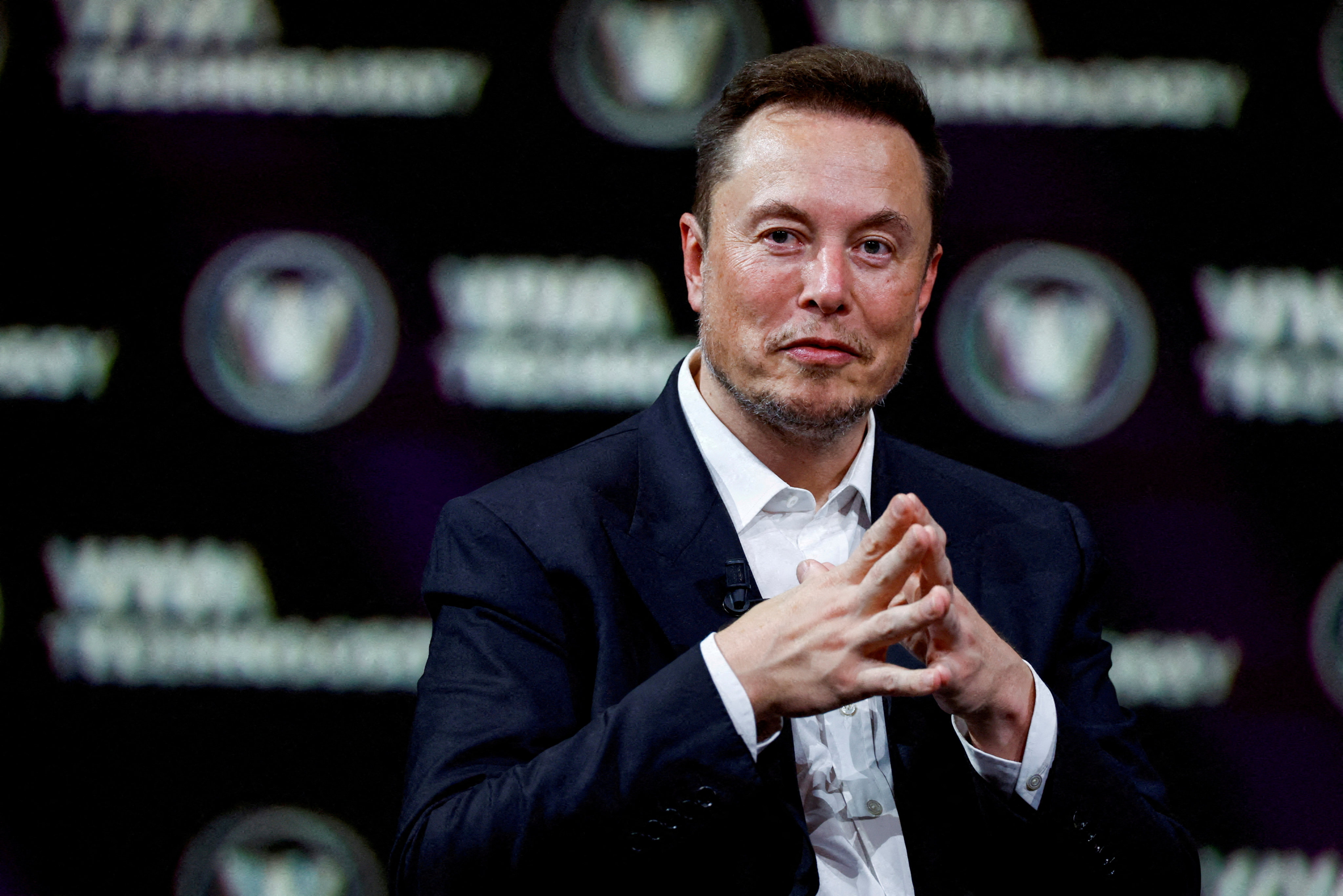 Elon Musk, CEO of SpaceX and Tesla and owner of Twitter, attends a conference in Paris in June. Photo: Reuters