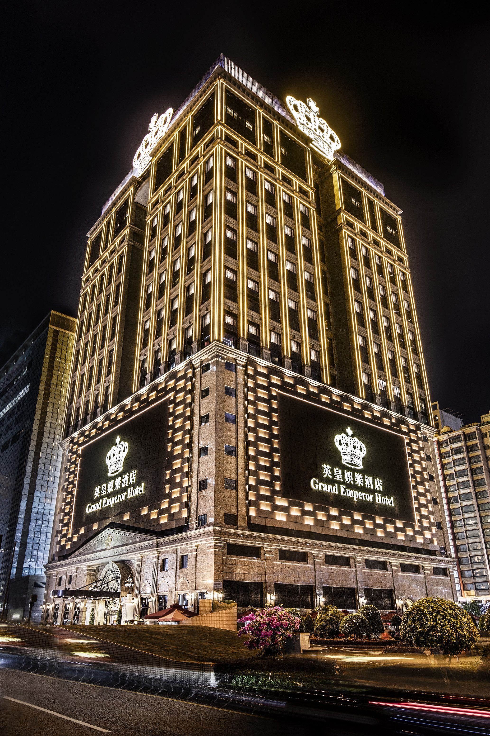The exterior of the Grand Emperor Hotel in Macau. Photo: Handout