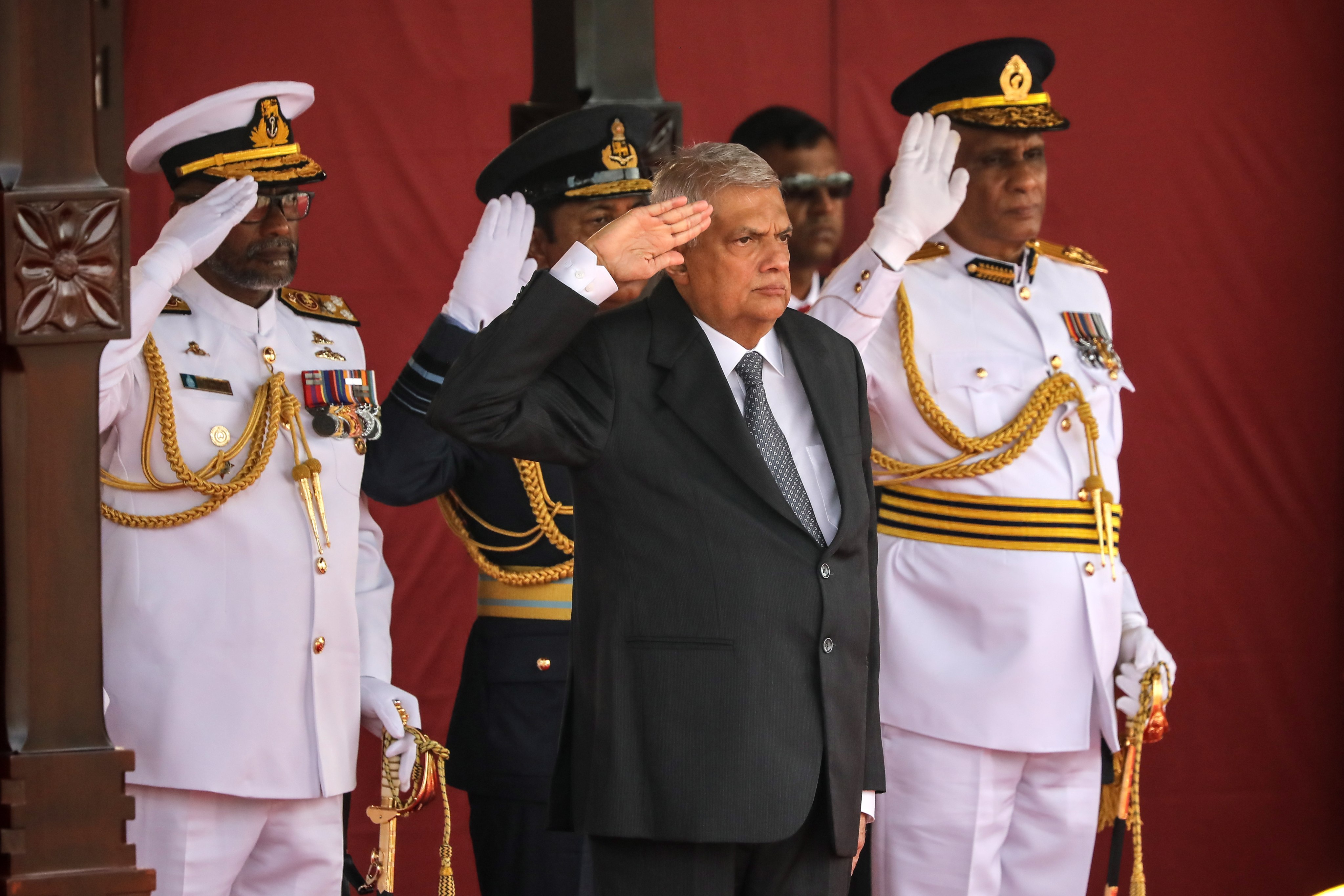 Sri Lanka’s President Ranil Wickremesinghe’s first official visit to India looms with talks on energy and power expected to be high on the agenda, but experts have called for the need to “balance” the relationship with India and China. Photo: EPA-EFE