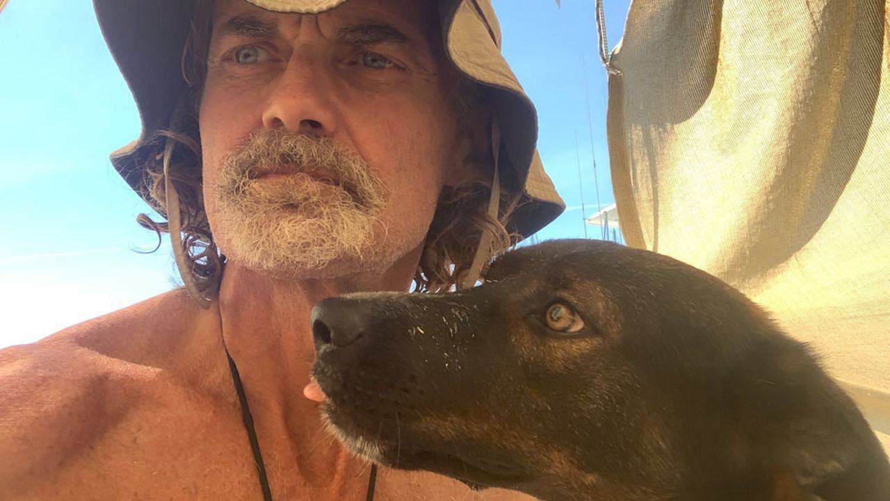 Sydney’s Tim Shaddock and his dog Bella were forced to spend more than two months adrift after a shipwreck before they were found. Photo: SCMPOST