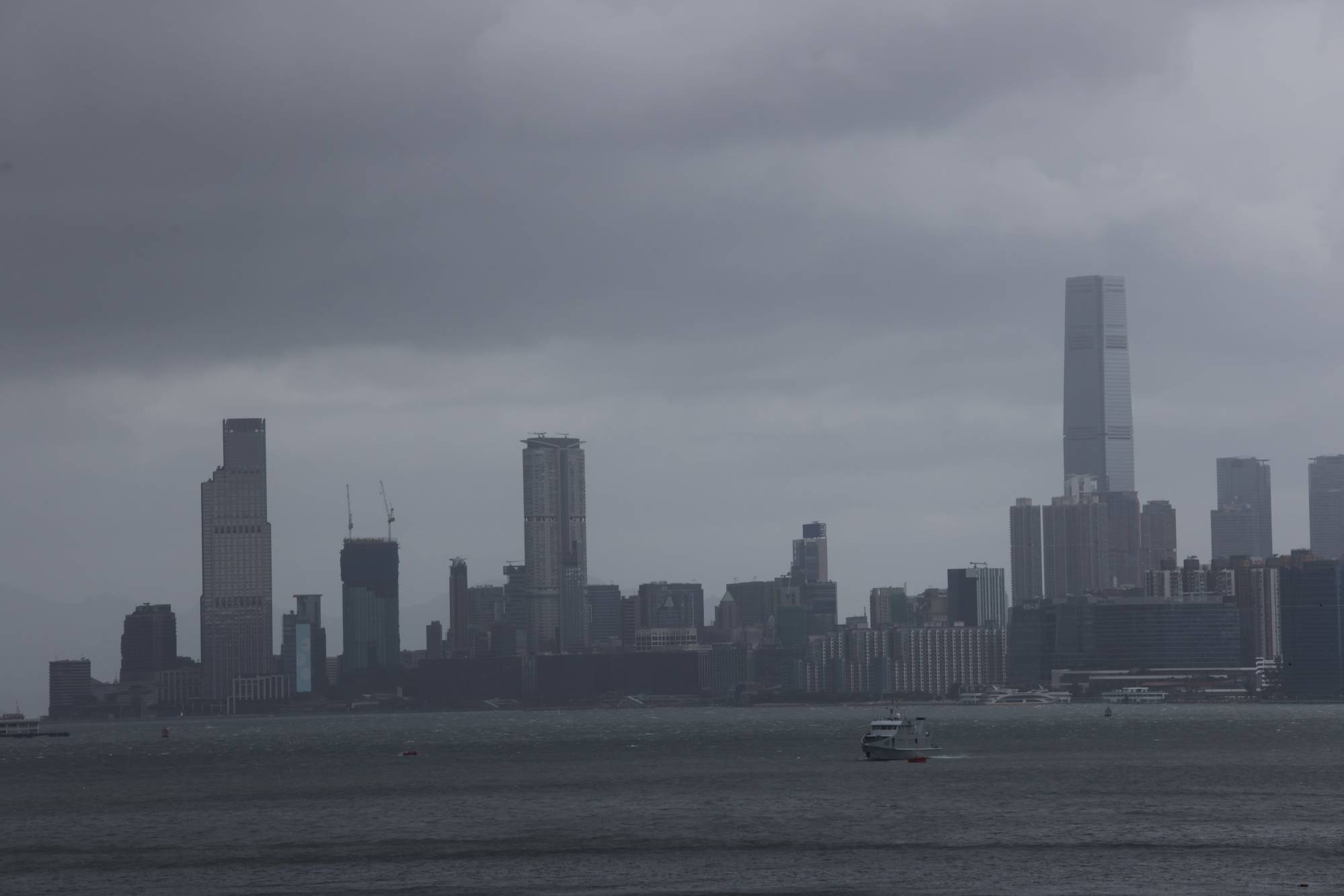 Typhoon Talim was Hong Kong’s first No 8 storm of the year. Photo: Yik Yeung-man