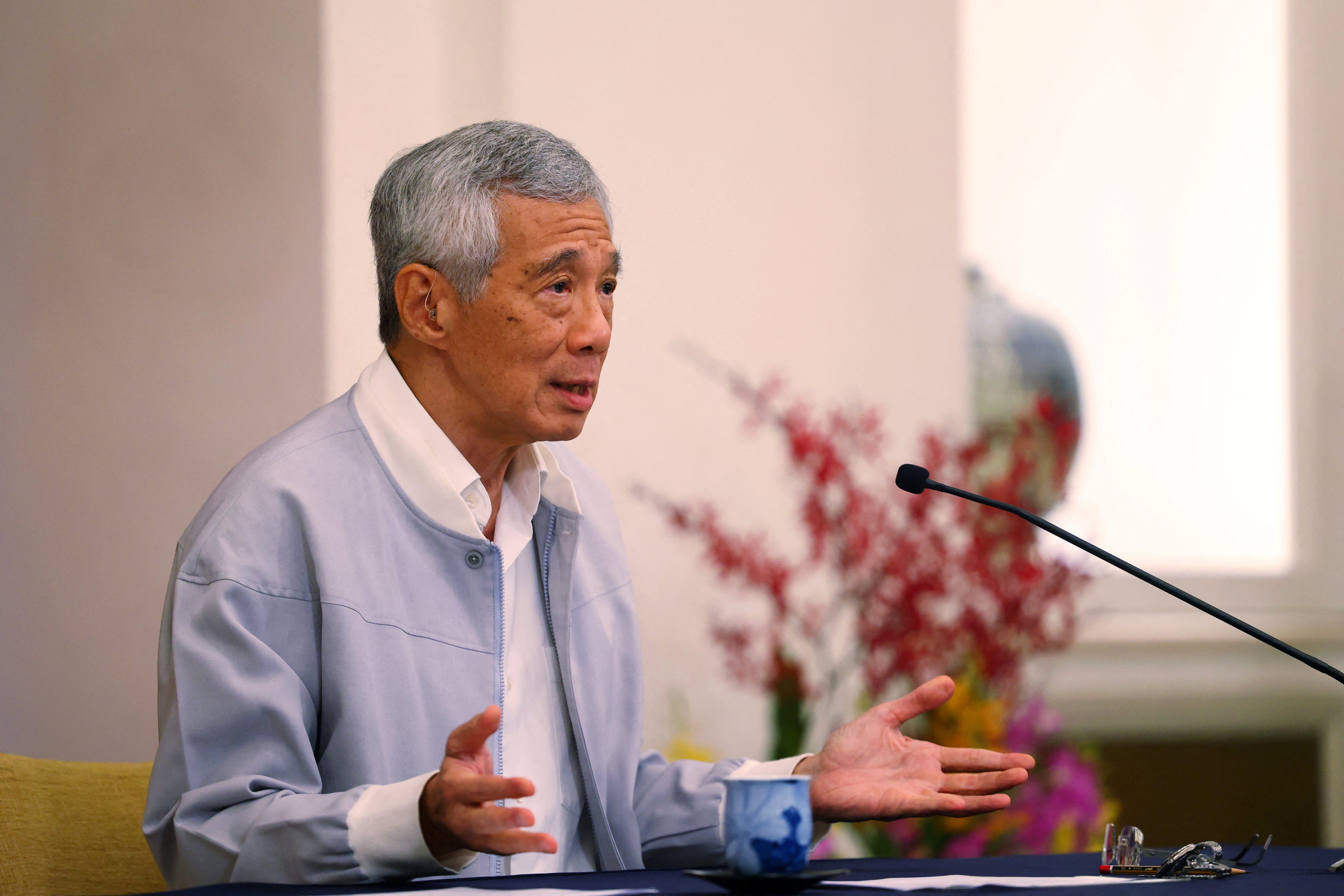 Prime Minister Lee, for his part, acknowledged in a press conference on Monday that the PAP was dealing with “a series of high-profile issues”. Photo: via Reuters