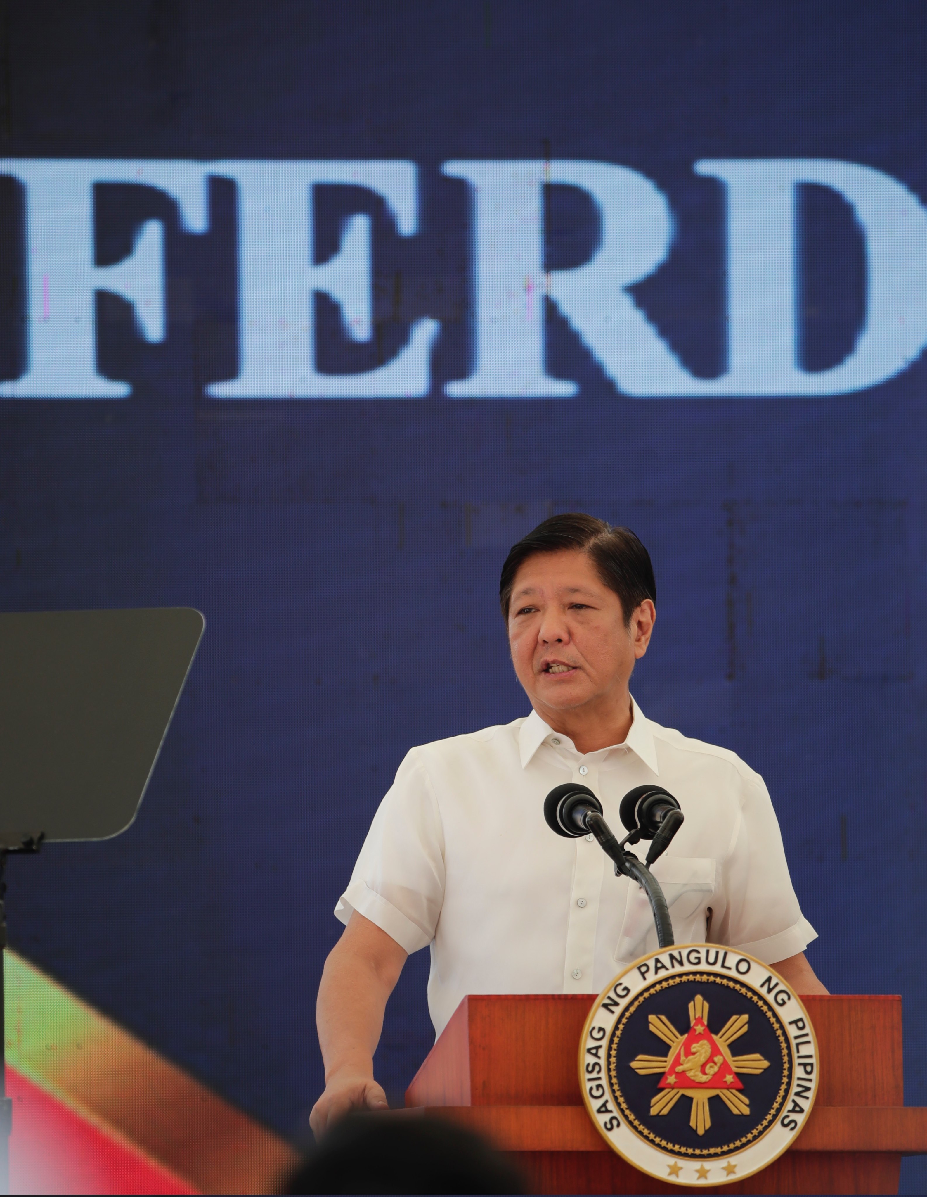 Philippine President Ferdinand Marcos Jnr speaks at an event in Metro Manila last month. The Maharlika Investment Fund will allow the Philippines to cut its reliance on borrowing to fund infrastructure development, Marcos Jnr has said. Photo: EPA-EFE