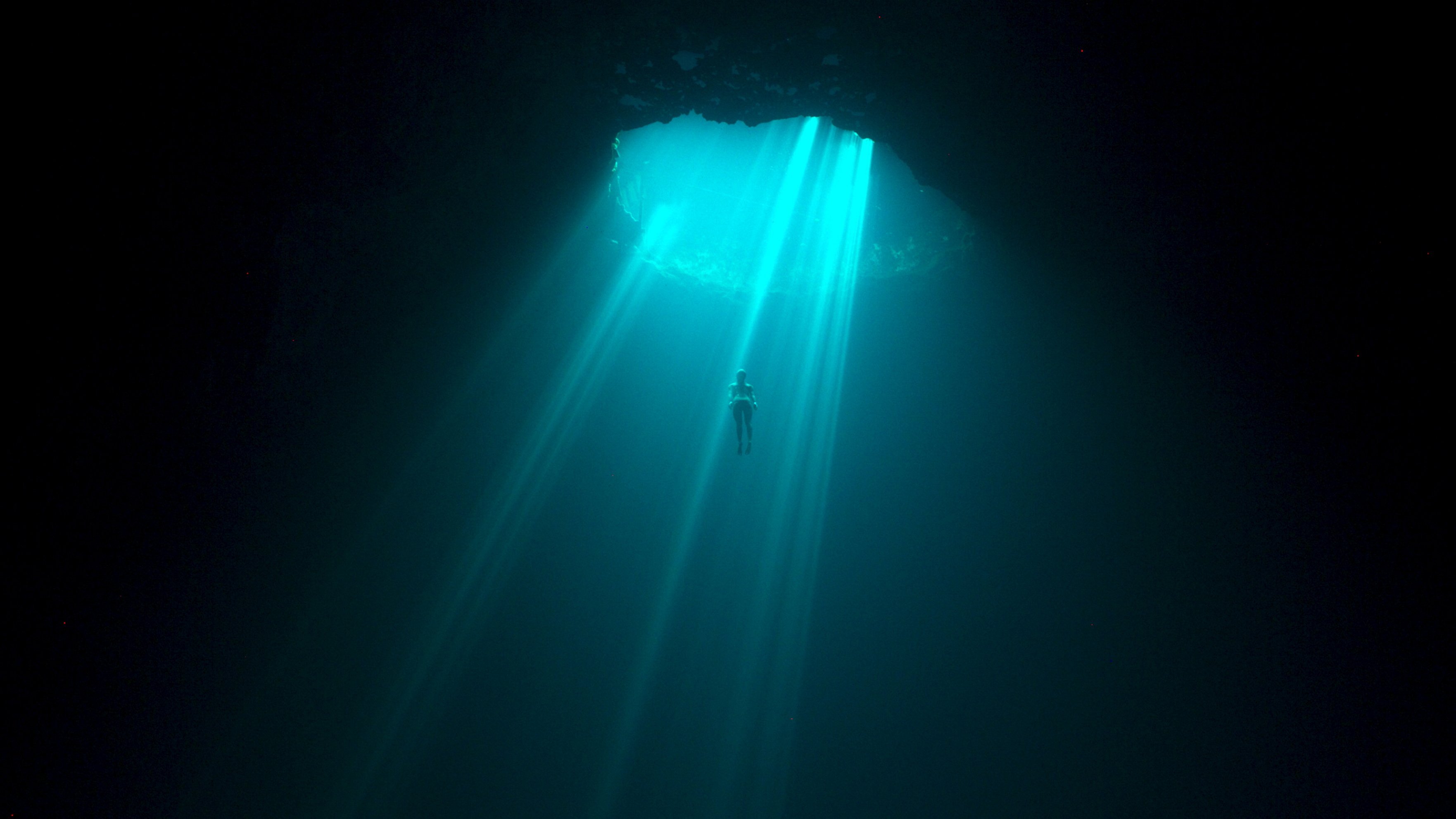 Netflix documentary The Deepest Breath follows the fortunes of free-diving couple Alessia Zecchini and Stephen Keenan. Photo: Netflix