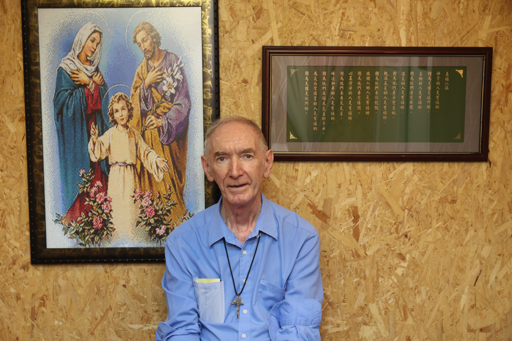 Father John Wotherspoon, prison chaplain and chief executive officer of Voice for Prisoners, has helped acquit some drug-trafficking suspects who were tricked into becoming couriers. Photo: Edmond So