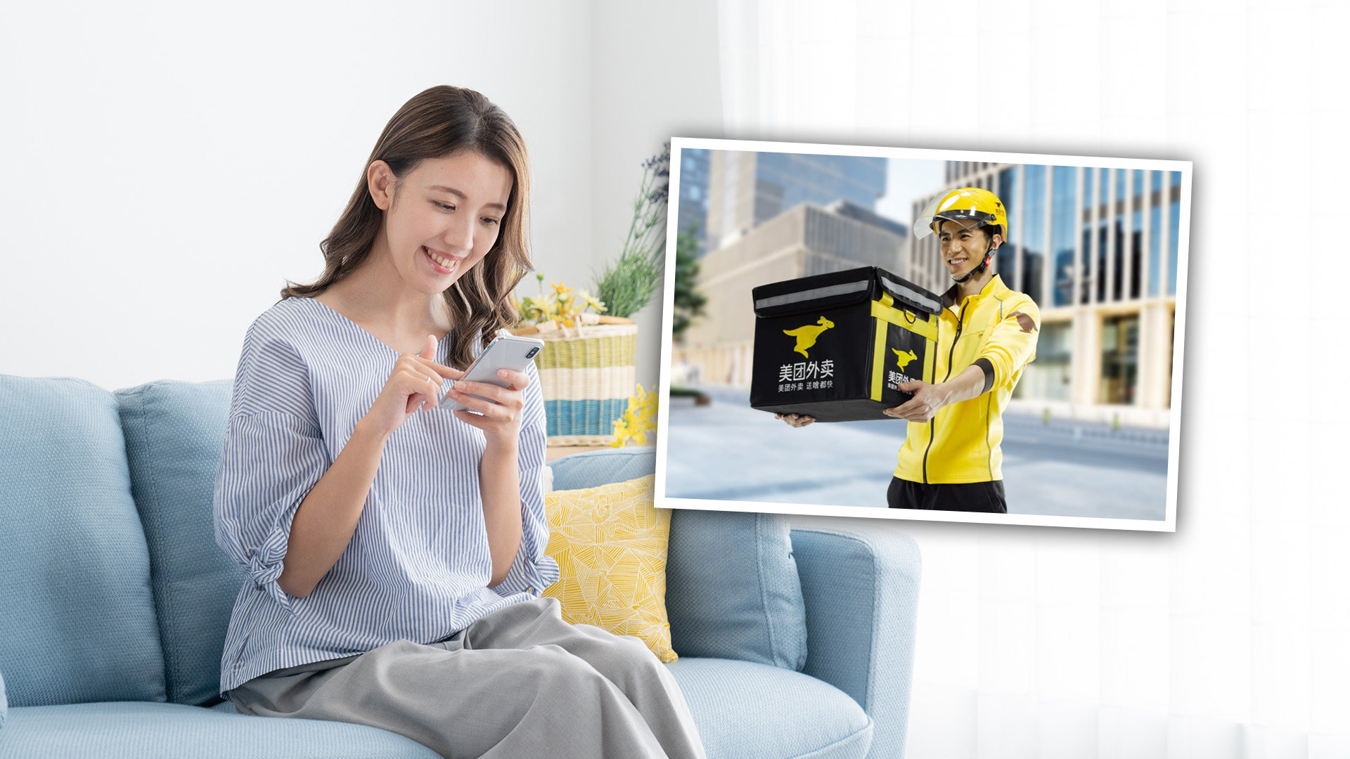 After cancelling an online grocery order, a Hong Kong woman was surprised that the driver helped return the items for no charge so she could receive a full refund. Photo: SCMP composite