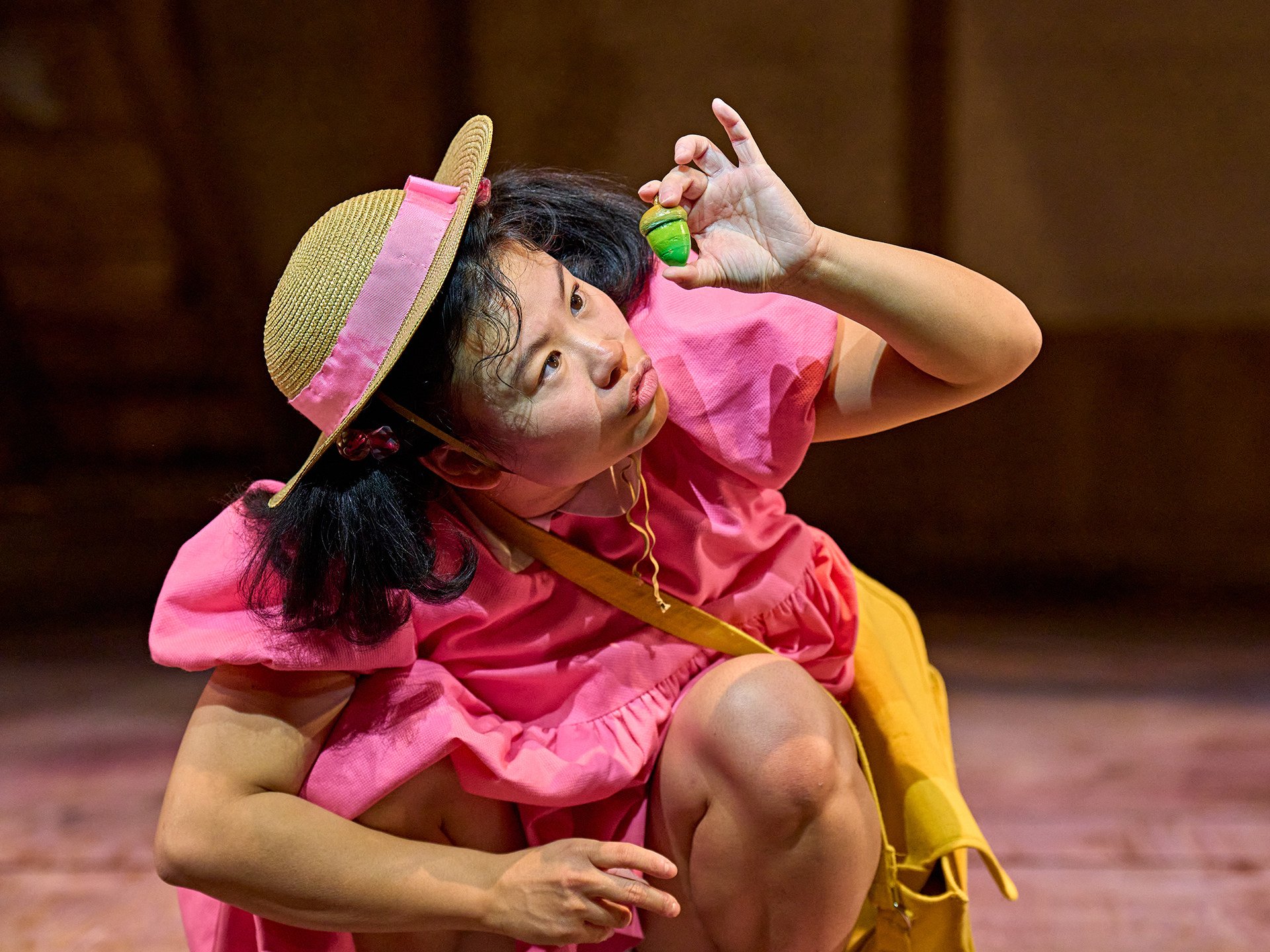 Mei Mac in a scene from the Royal Shakespeare Company’s  “My Neighbour Totoro” stage show. The actress, born in Britain to a Hong Kong immigrant family, became the first East Asian nominated for an Olivier Award for her role. Photo: Twitter/@totoro_show