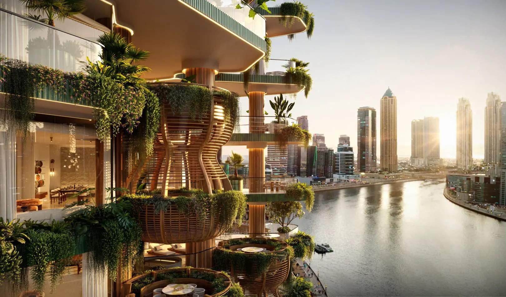 Want to live in Eywa, the opulent new Dubai residential tower inspired by James Cameron’s film Avatar, close to Downtown Dubai. Photo: Eywa Dubai