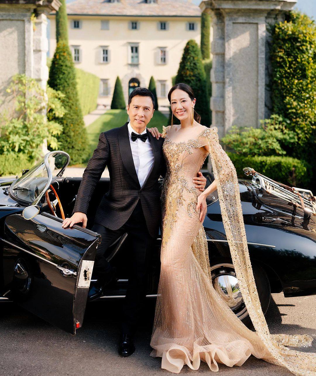 Donnie Yen and Cissy Wang celebrated their 20th wedding anniversary in Lake Como, Italy. Photo: @sweetcil/Instagram