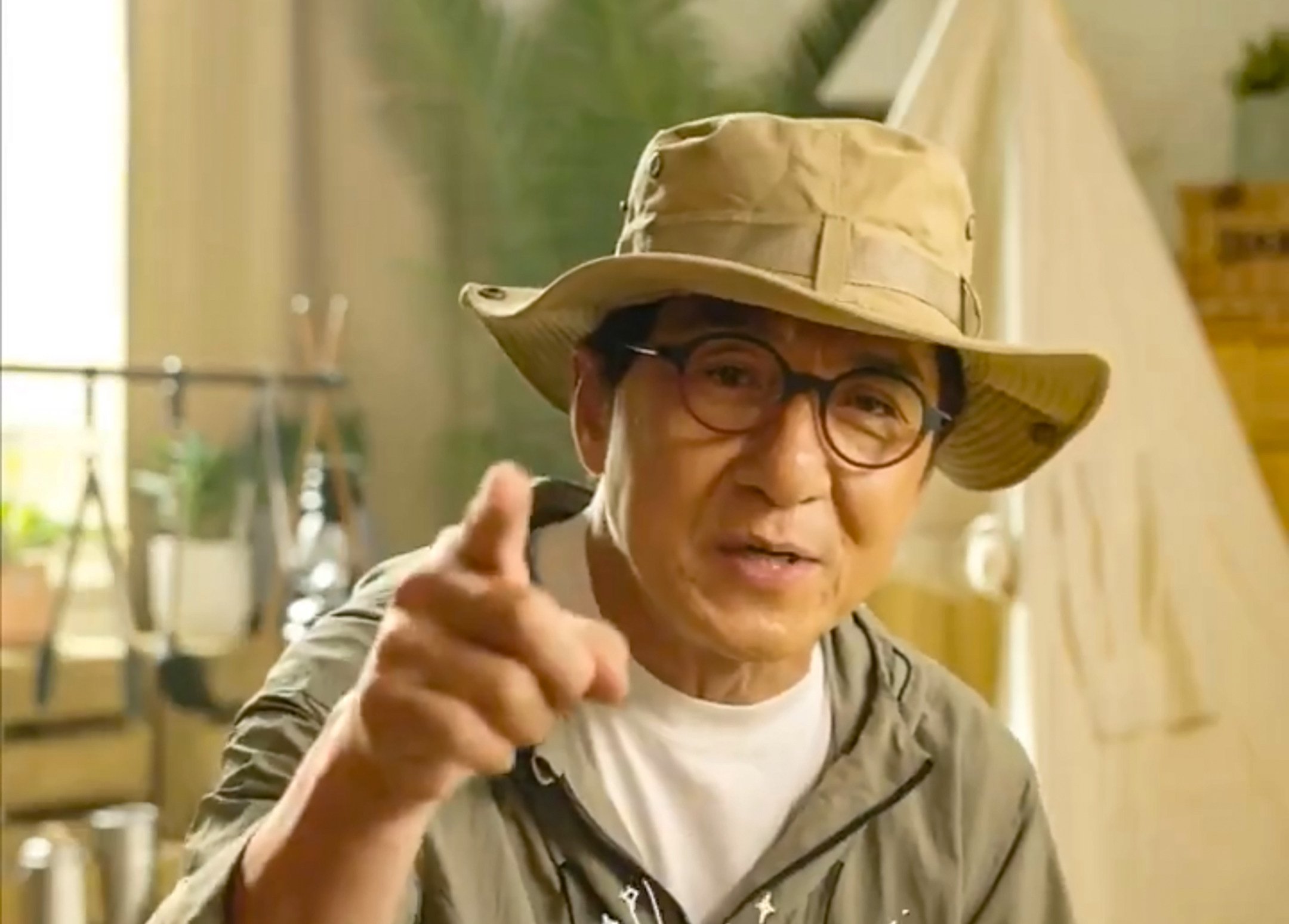 Jackie Chan’s Kuaishou show sees millions sign up.  Photo: Weibo