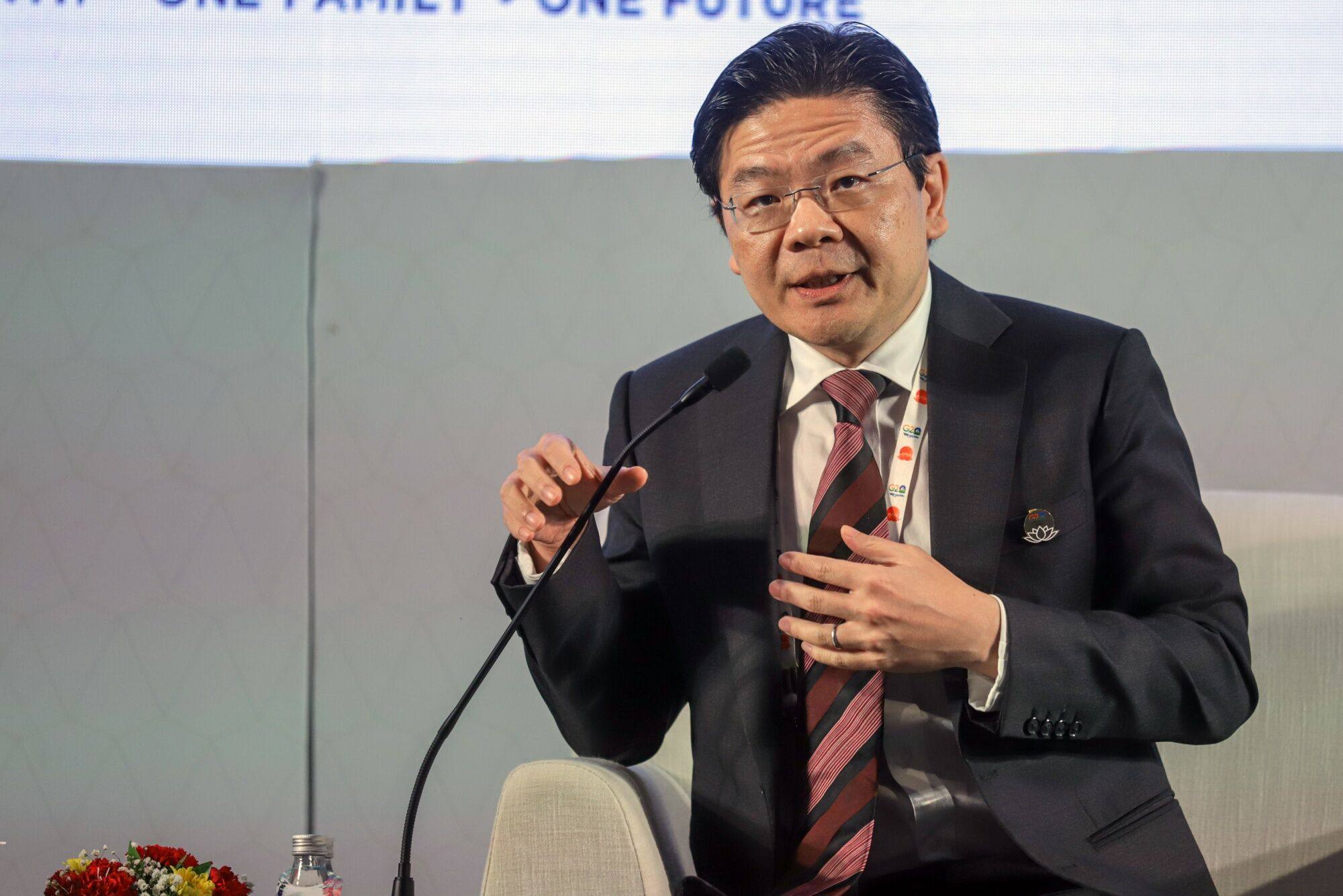 Deputy Prime Minister Lawrence Wong said the People’s Action Party had distinct policies regarding criminal wrongdoing and other forms of misconduct. Photo: Bloomberg