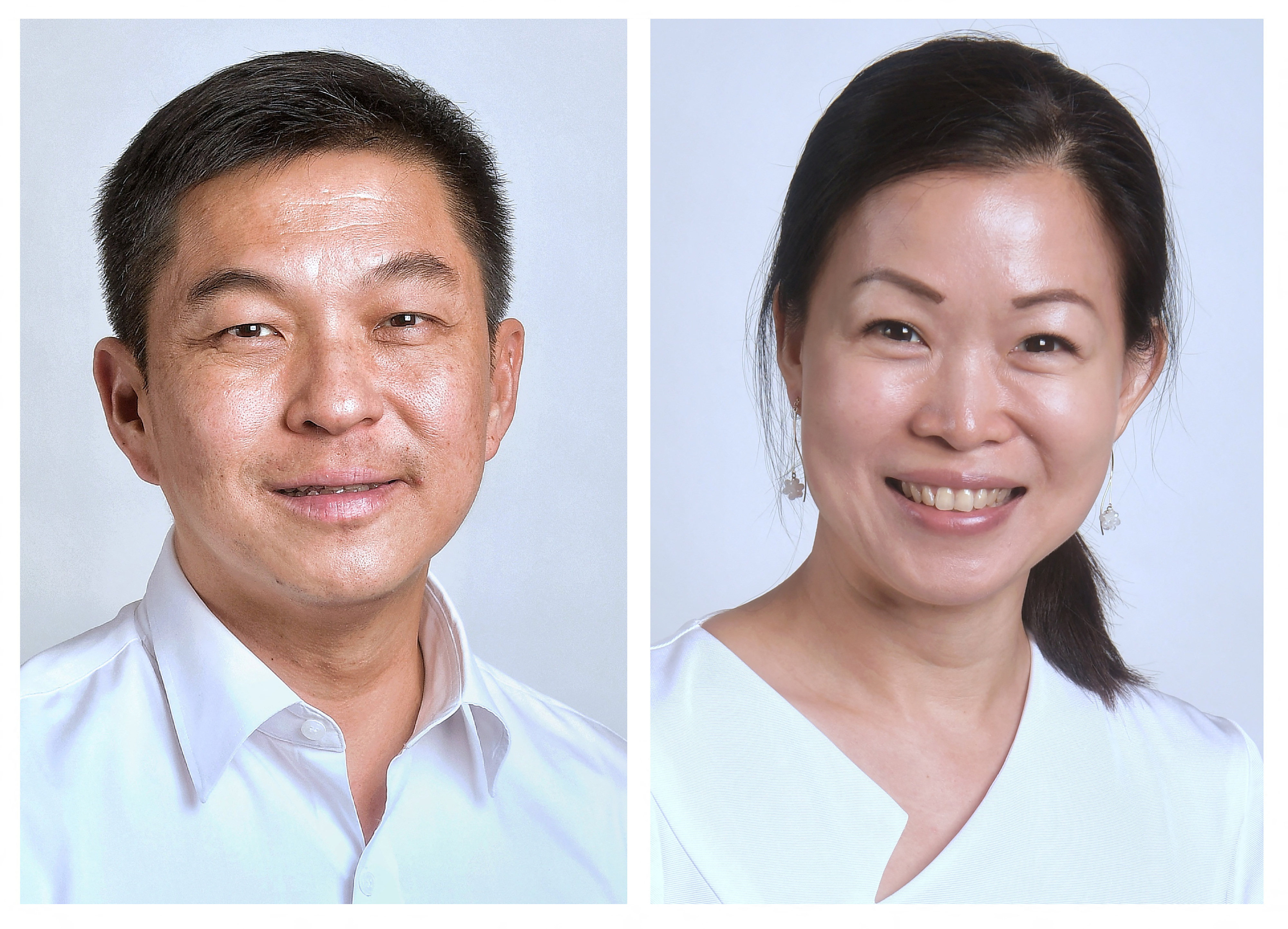 Singapore’s parliament speaker Tan Chuan Jin and fellow People’s Action Party lawmaker Cheng Li Hui, who resigned on July 17, 2023, over their “inappropriate relationship”. Photo: Singapore Press Holding/The Straits Times via Reuters