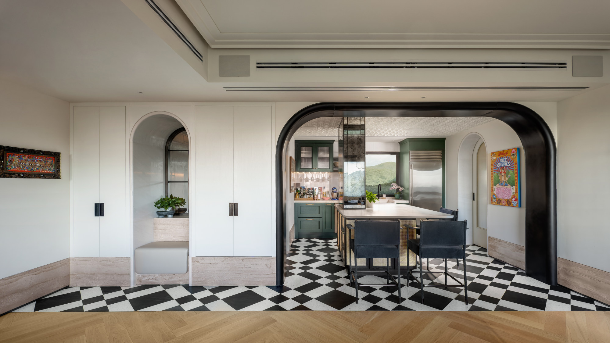 Colonial meets mid-century modern design and Internet of Things in a ...