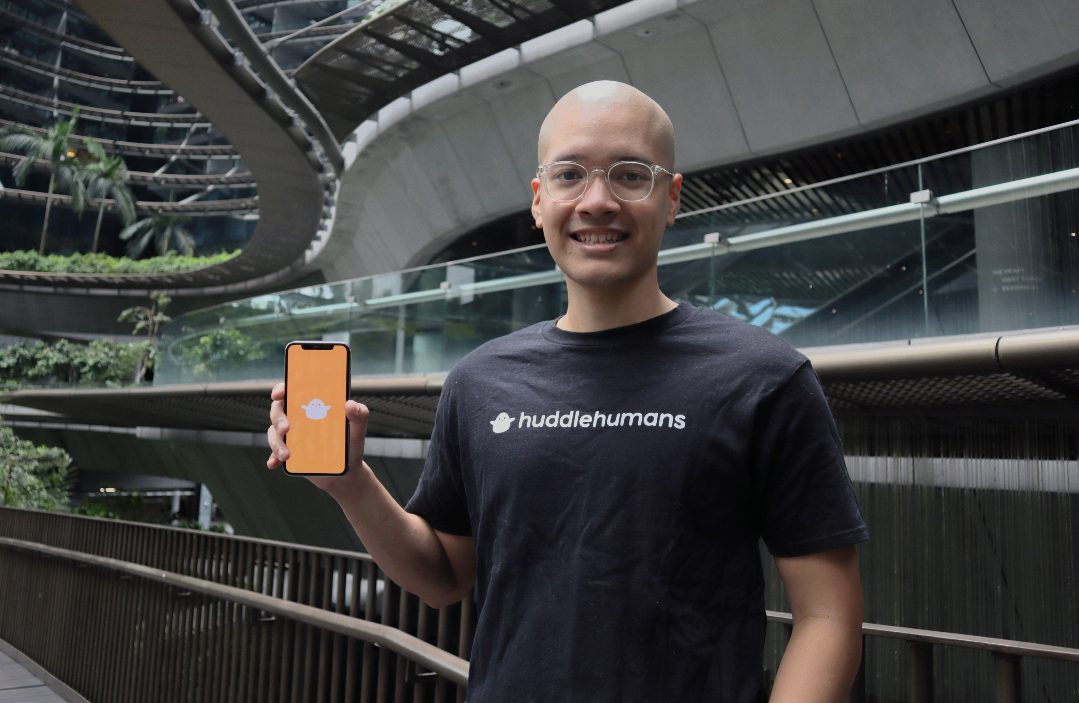 Viaano Spruyt, founder and CEO of Huddleverse, set up the mental health support platform after an eye-opening experience interning at Singapore’s Institute of Mental Health. Photo: Huddleverse