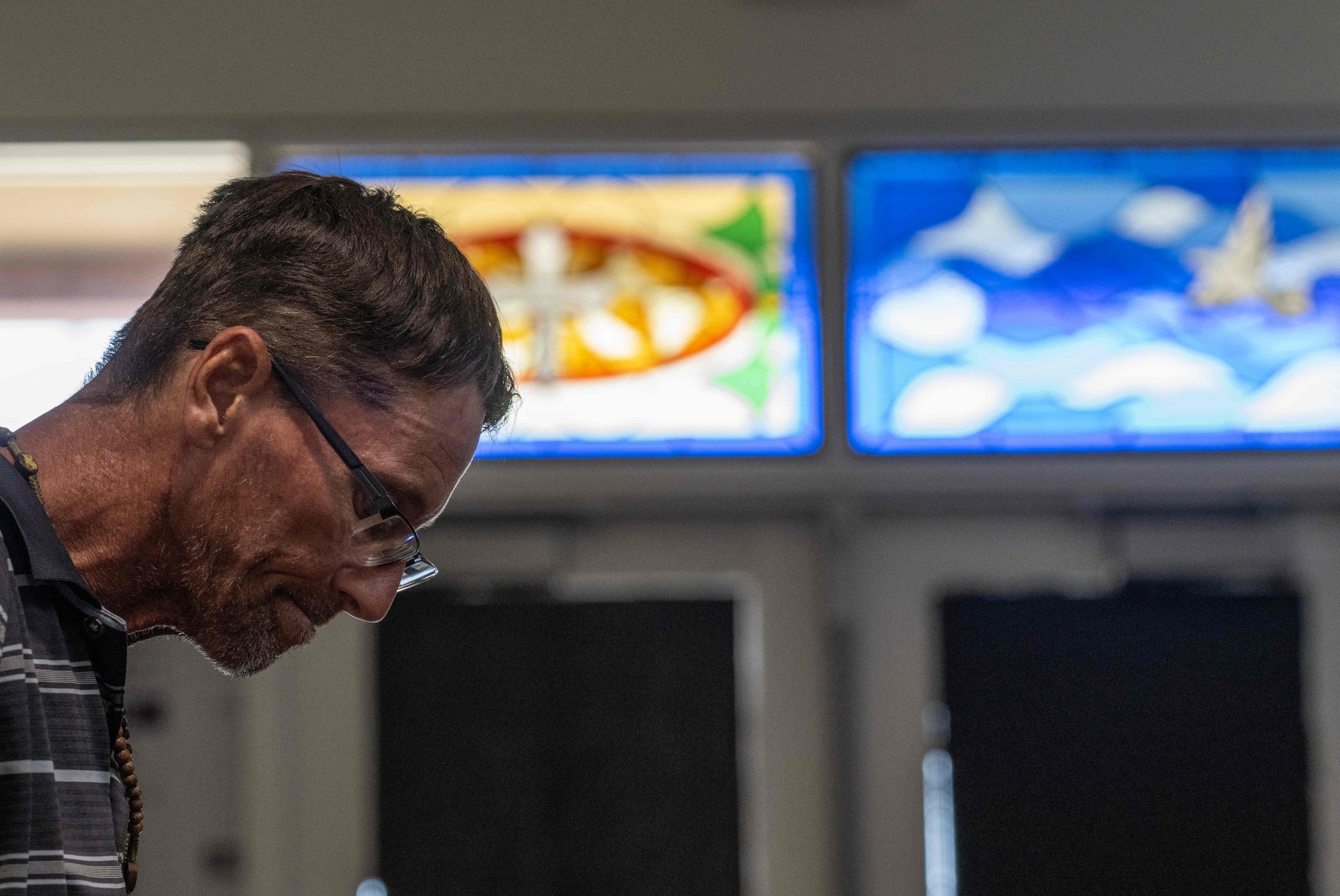 Wayne Pridelson rests at a Salvation Army cooling centre in Tucson, Arizona, which on July 26 set a new record of 40 consecutive days of 100-plus-degree-Fahrenheit (37.8 degrees Celsius) temperatures. Photo: AFP