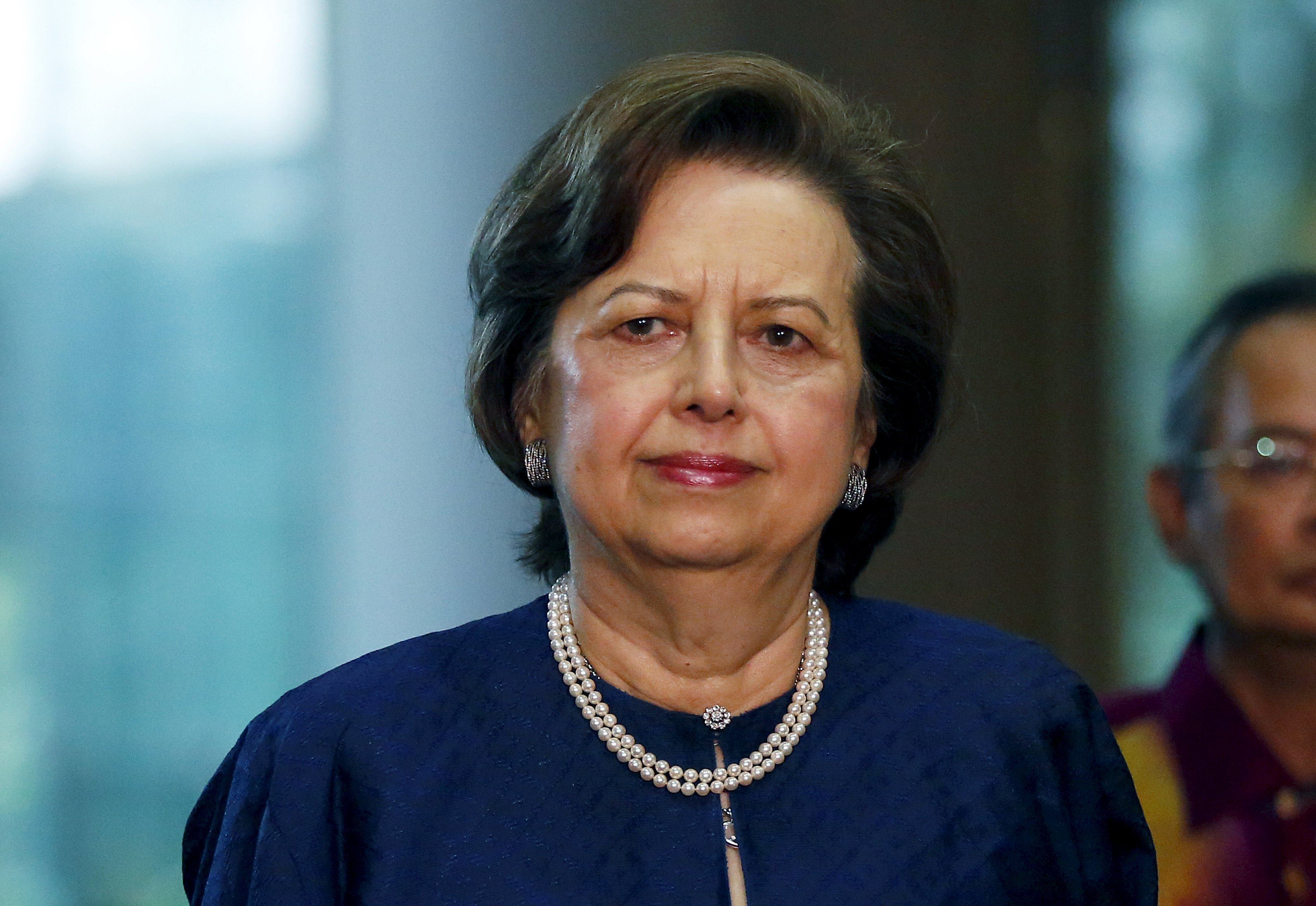 Former Malaysia Bank Negara governor Zeti Akhtar Aziz has appeared in court for the corruption trial of ex-Prime Minister Najib Razak. Photo: Reuters