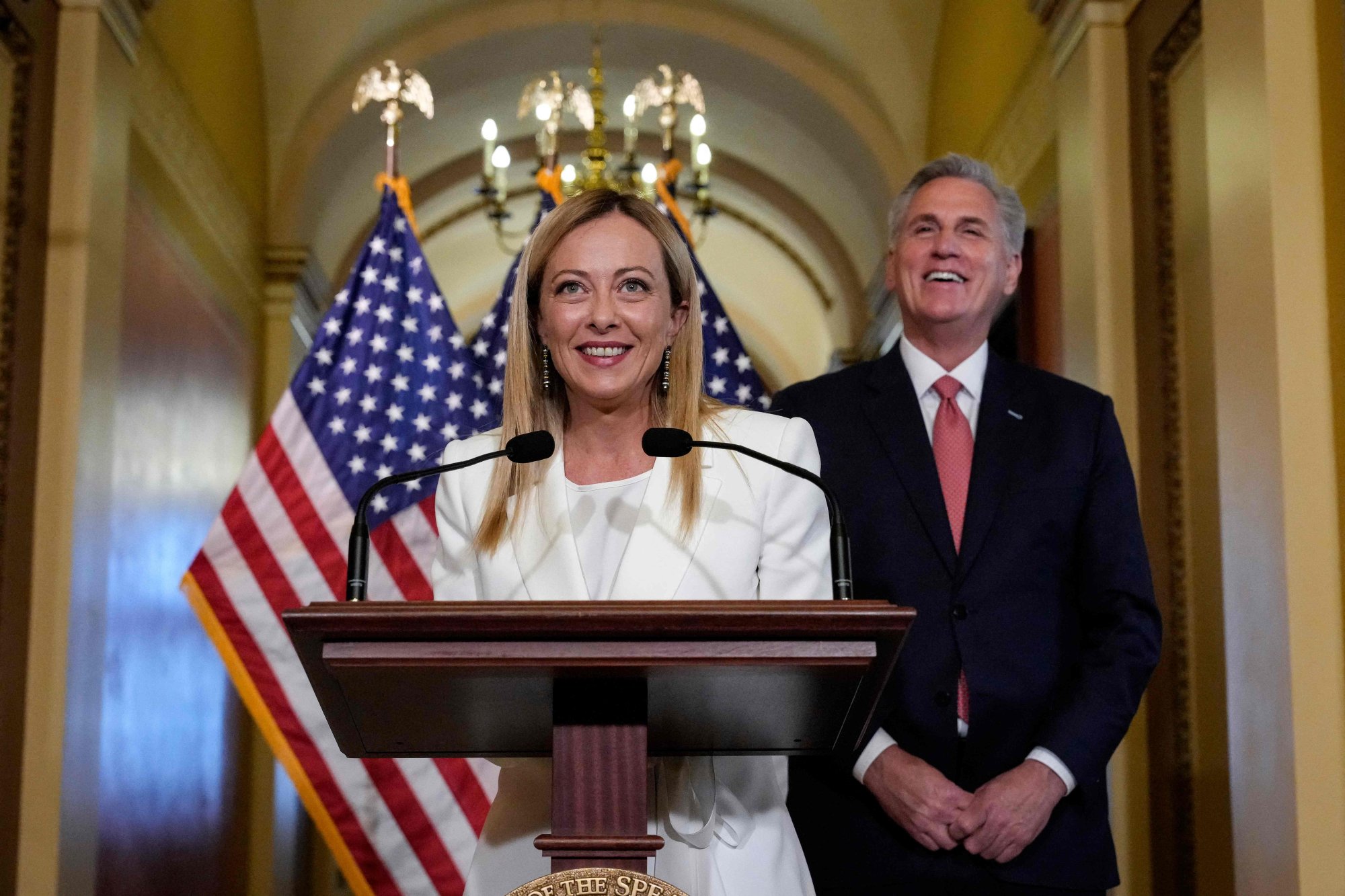 China tops agenda as Italy’s Meloni meets with Biden at White House