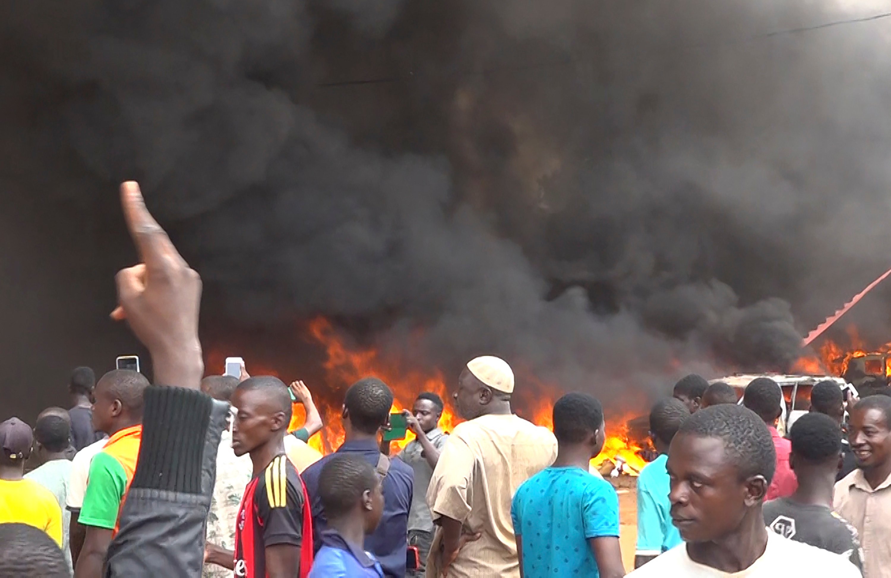 Forces in Niger have not yet clarified who is leading a coup in the landlocked West African country. Photo: AP