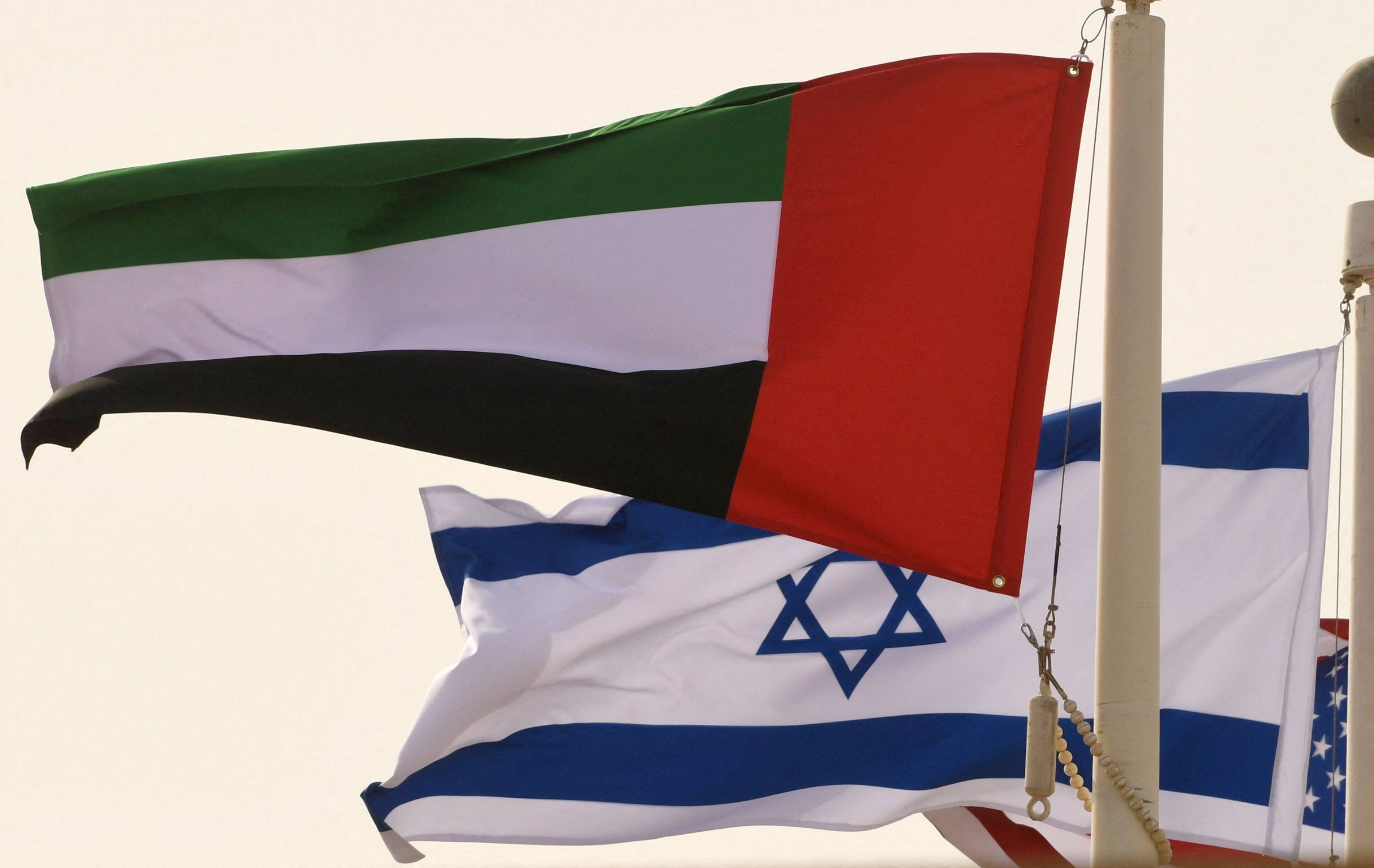 The United Arab Emirates has expressed frustration in high-level contacts with Israel about the outcome of the 2020 Abraham Accords. File photo: AFP
