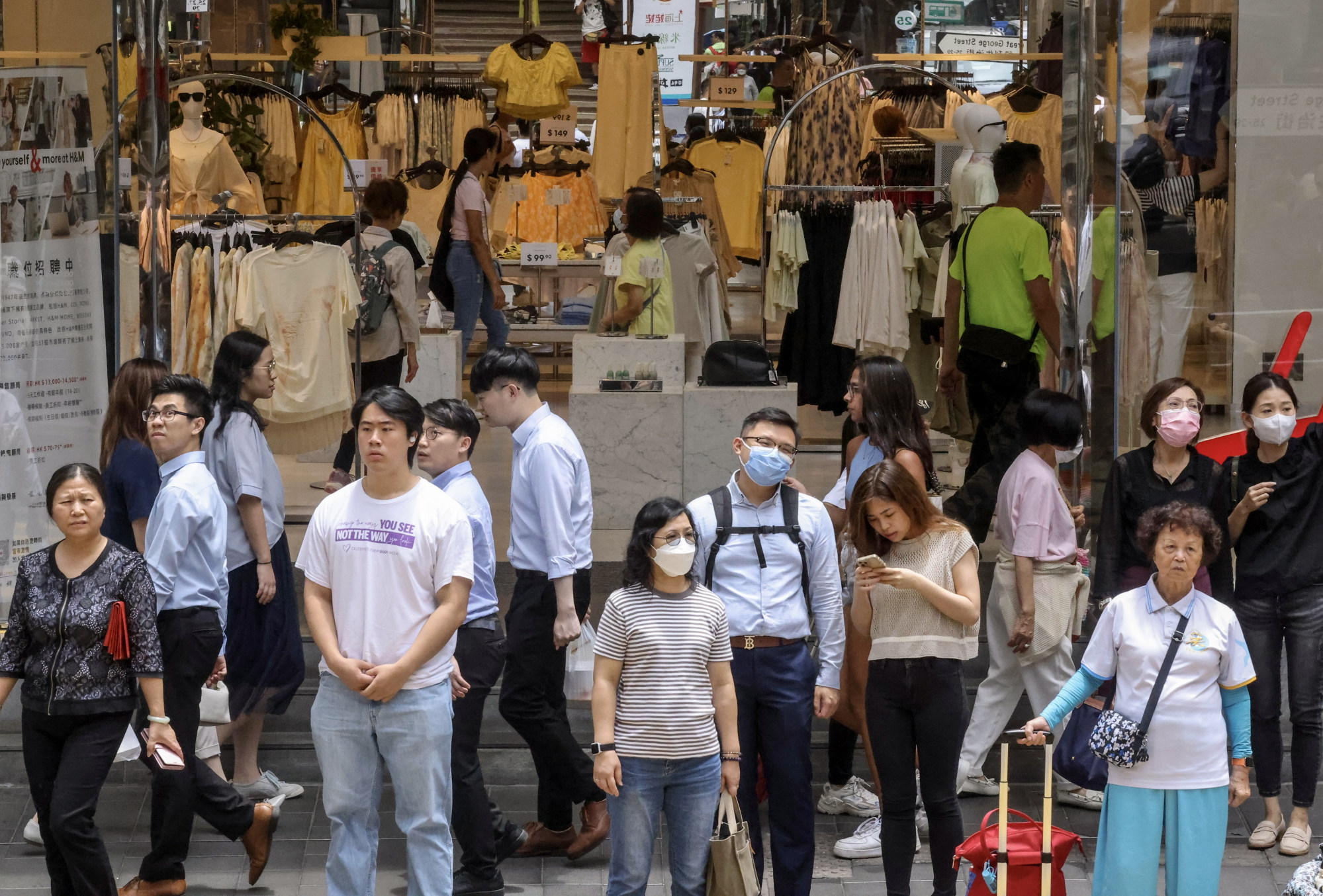 Hong Kong retail sales show 19.6 per cent rise to HK33.1 billion in