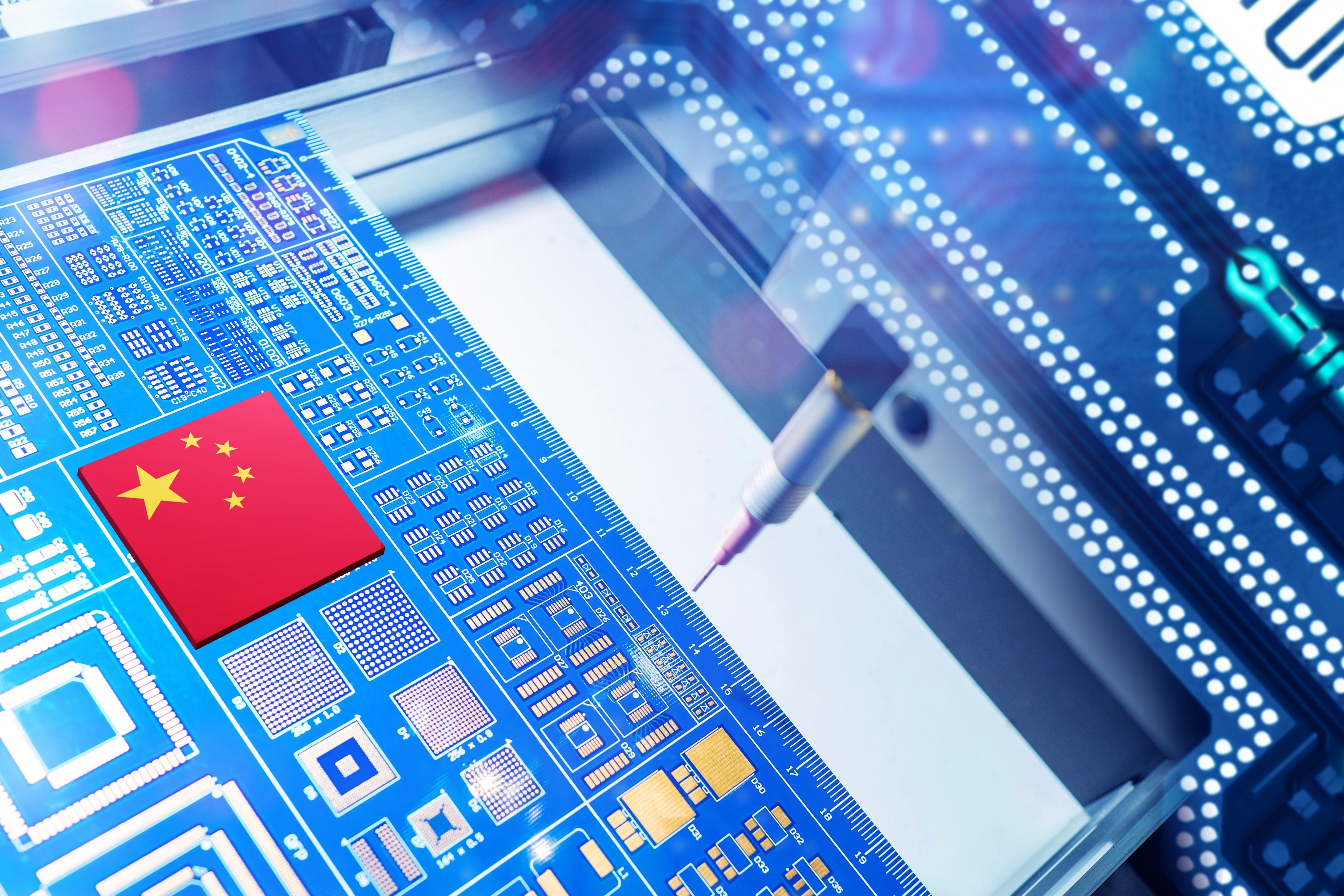 Chiplets, pre-developed silicon dies that can be packaged into a more complex processor, have gained much interest in mainland China because they reduce design costs. Photo: Shutterstock