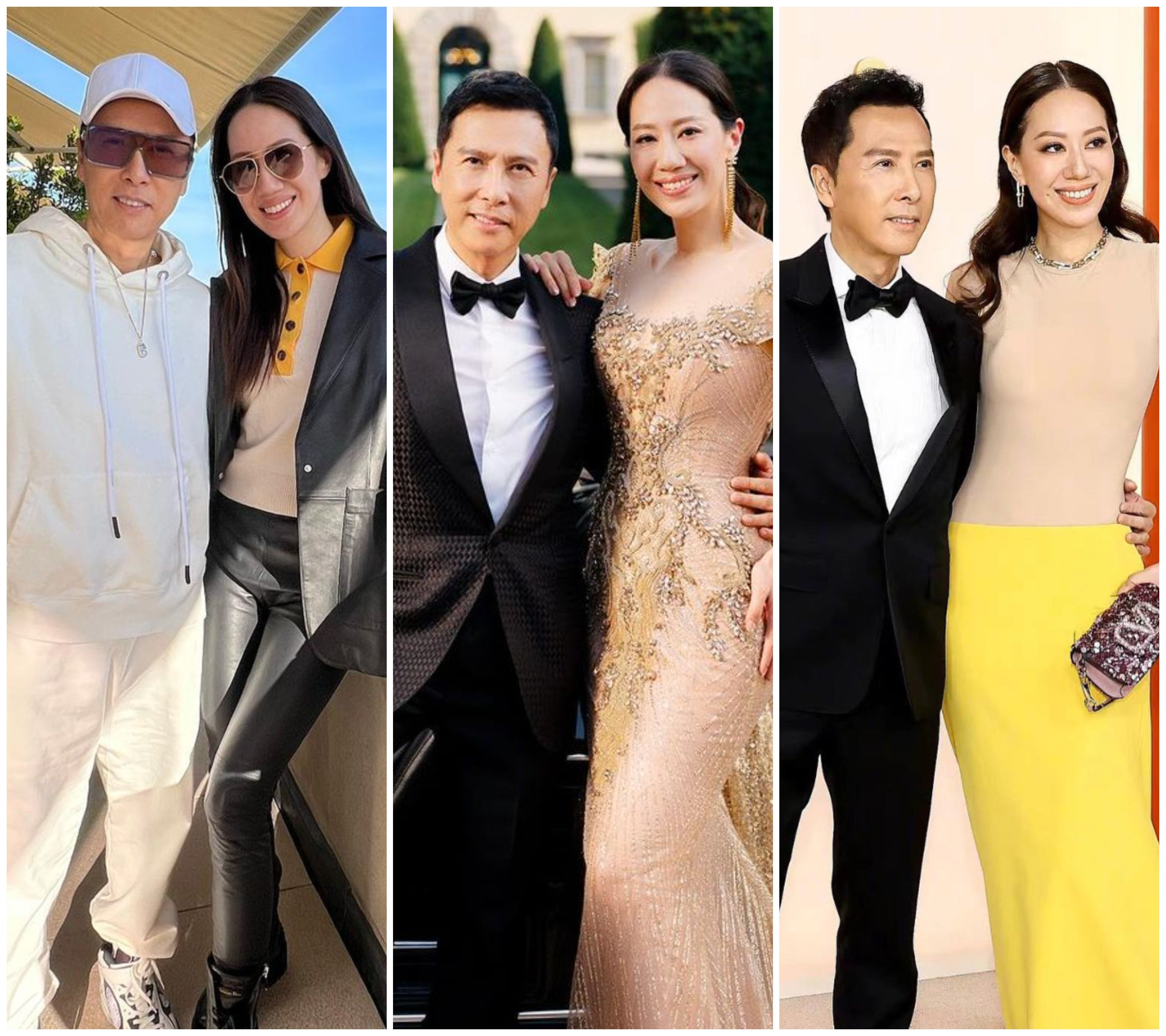 Donnie Yen and Cissy Wang are bona fide fashionistas who’ve stepped out in plenty of stunning couple looks over the years. Photos: @sweetcil/Instagram