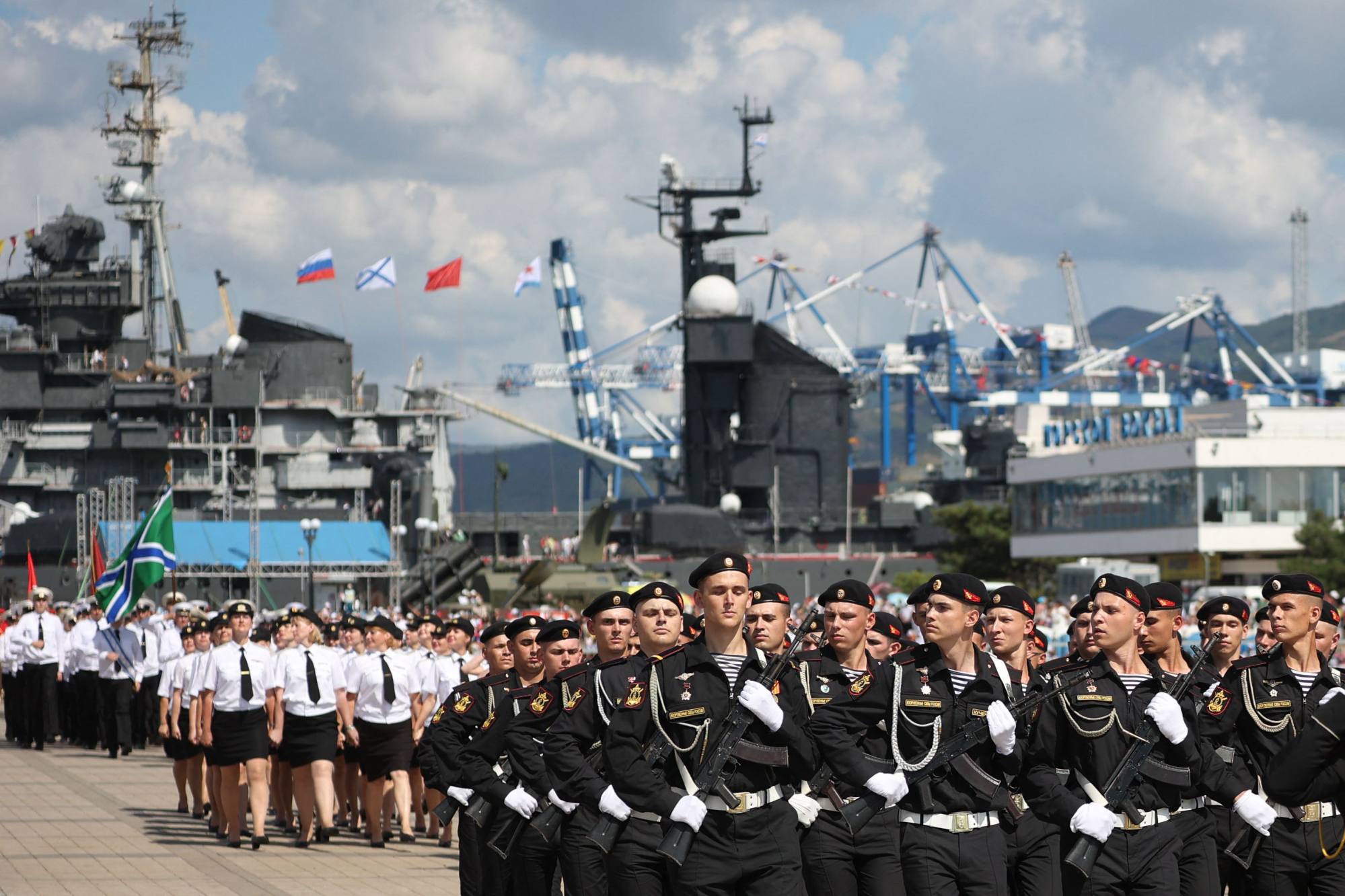 Russian Warship Damaged After Ukraine Attacks Black Sea Naval Base With ...