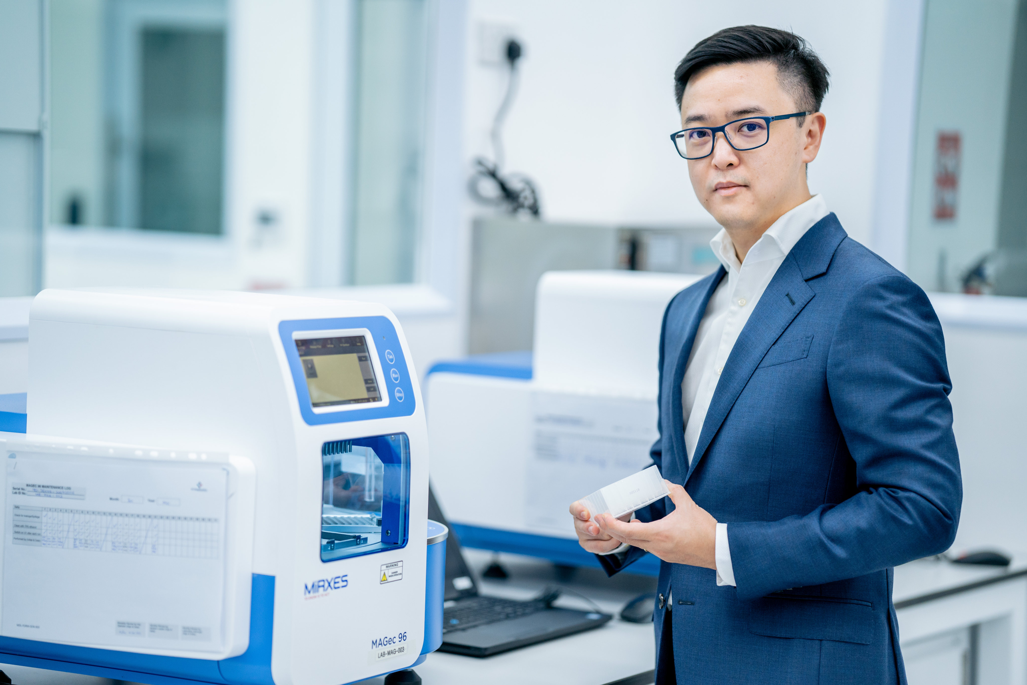 Zhou Lihan, co-founder and chief executive of Singaporean cancer diagnostics start-up Mirxes Holding, said China accounted for 50 per cent of global stomach cancer patients. Photo: Handout