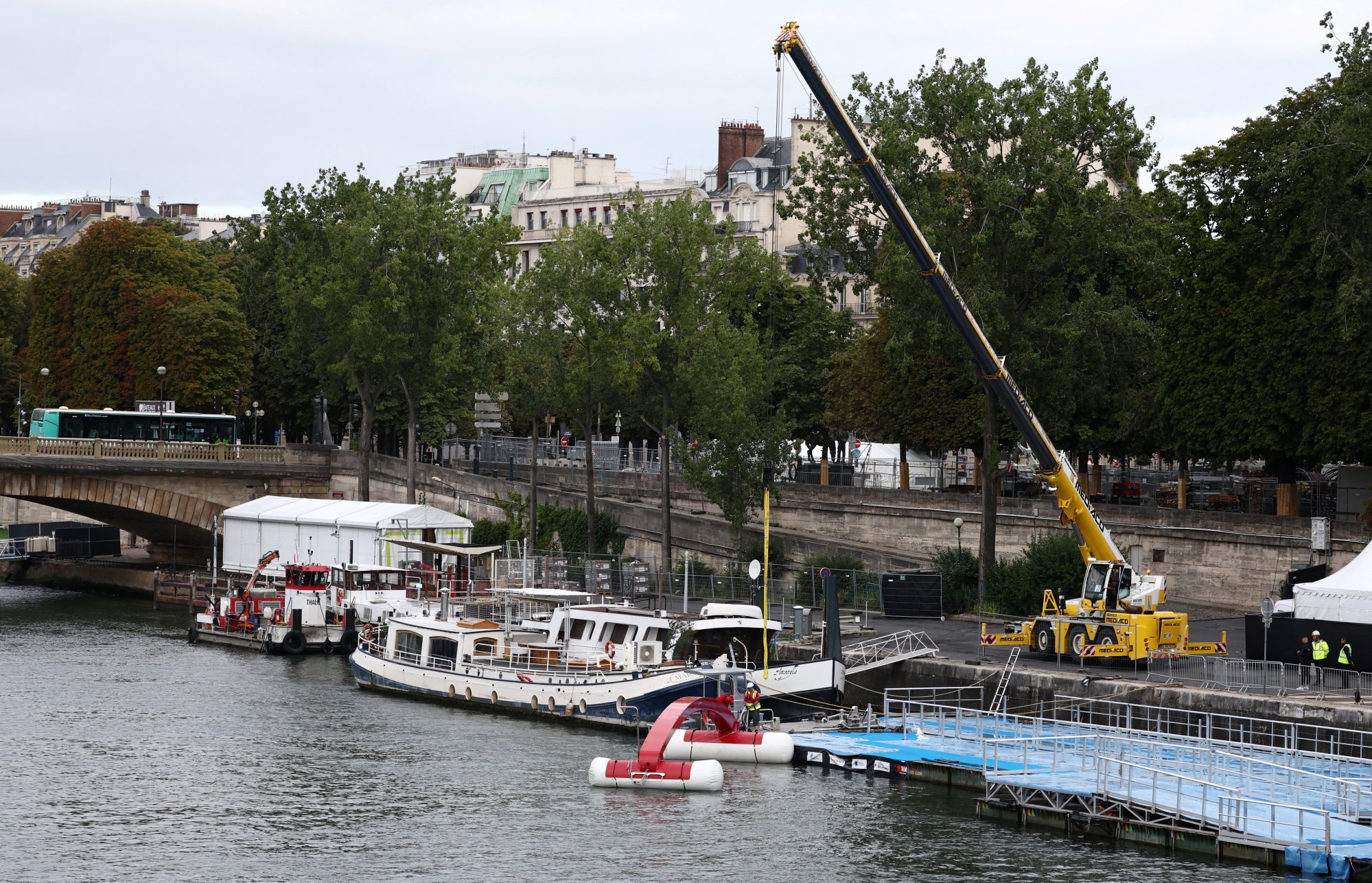 French swimmers at Bond in countdown to Paris Olympics