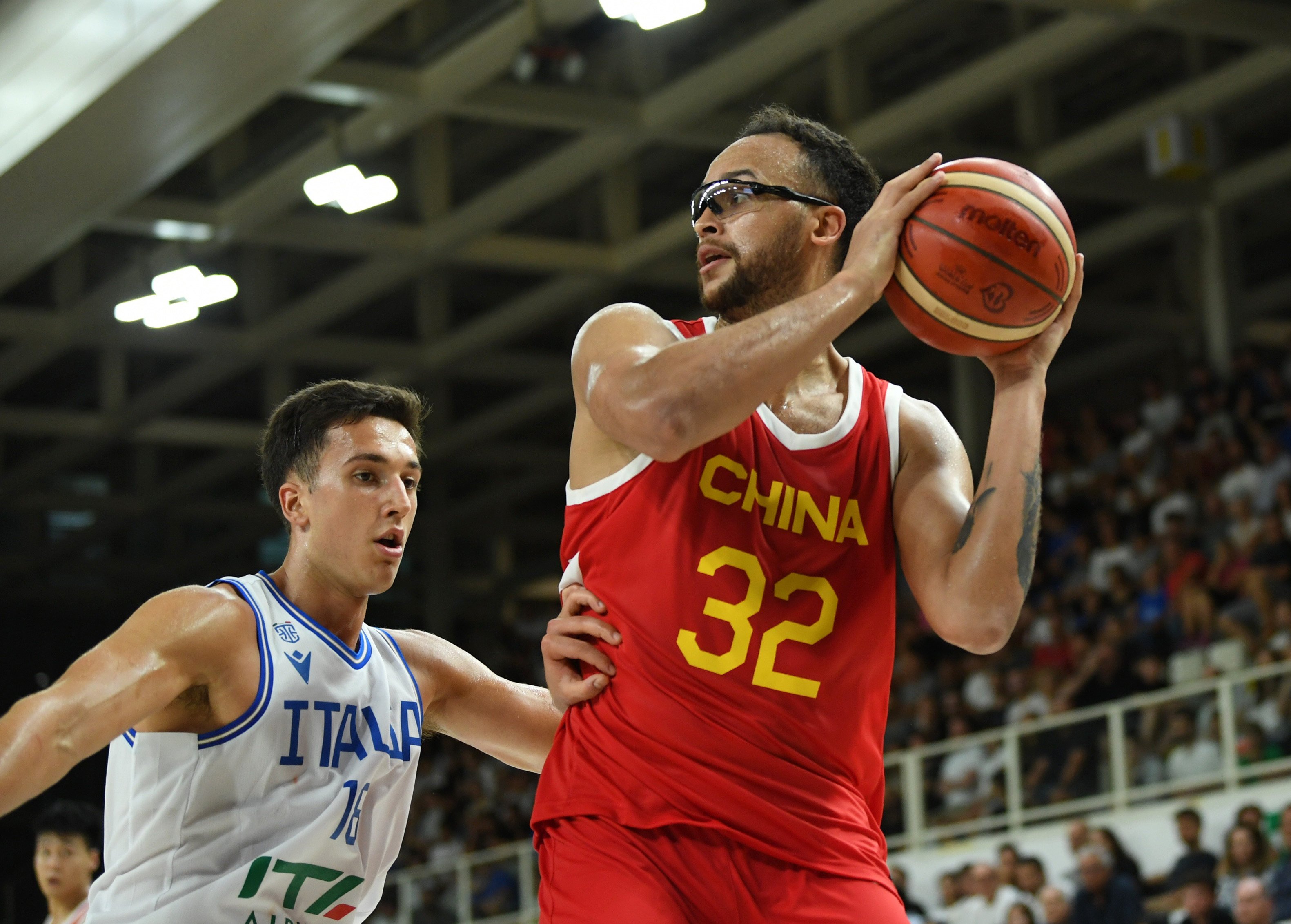 Kyle Anderson was drafted straight into the China team after completing his naturalisation. Photo: Xinhua