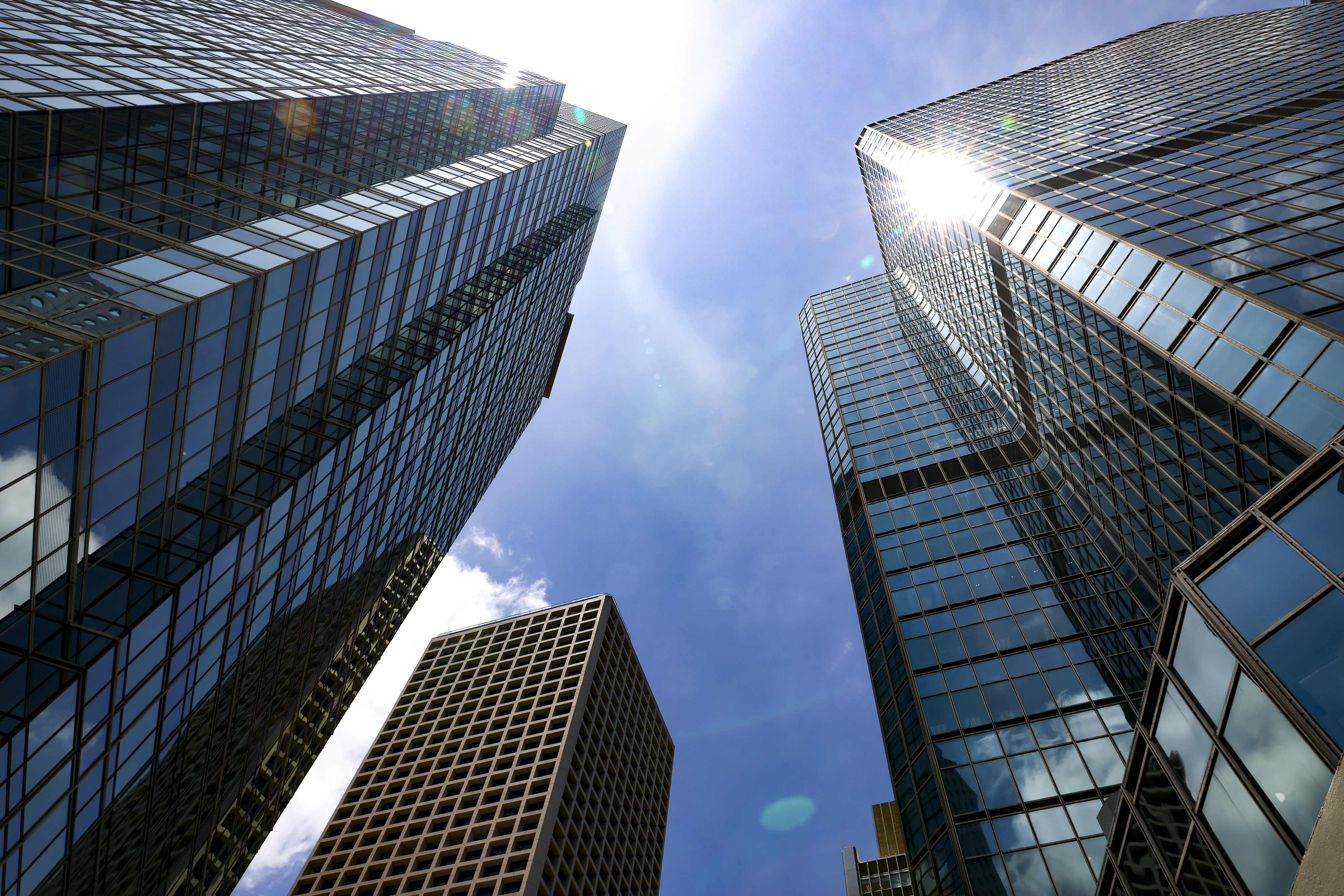 Commercial buildings in Central on May 17, 2022. Buildings consume 90 per cent of Hong Kong’s electricity. Photo: Dickson Lee