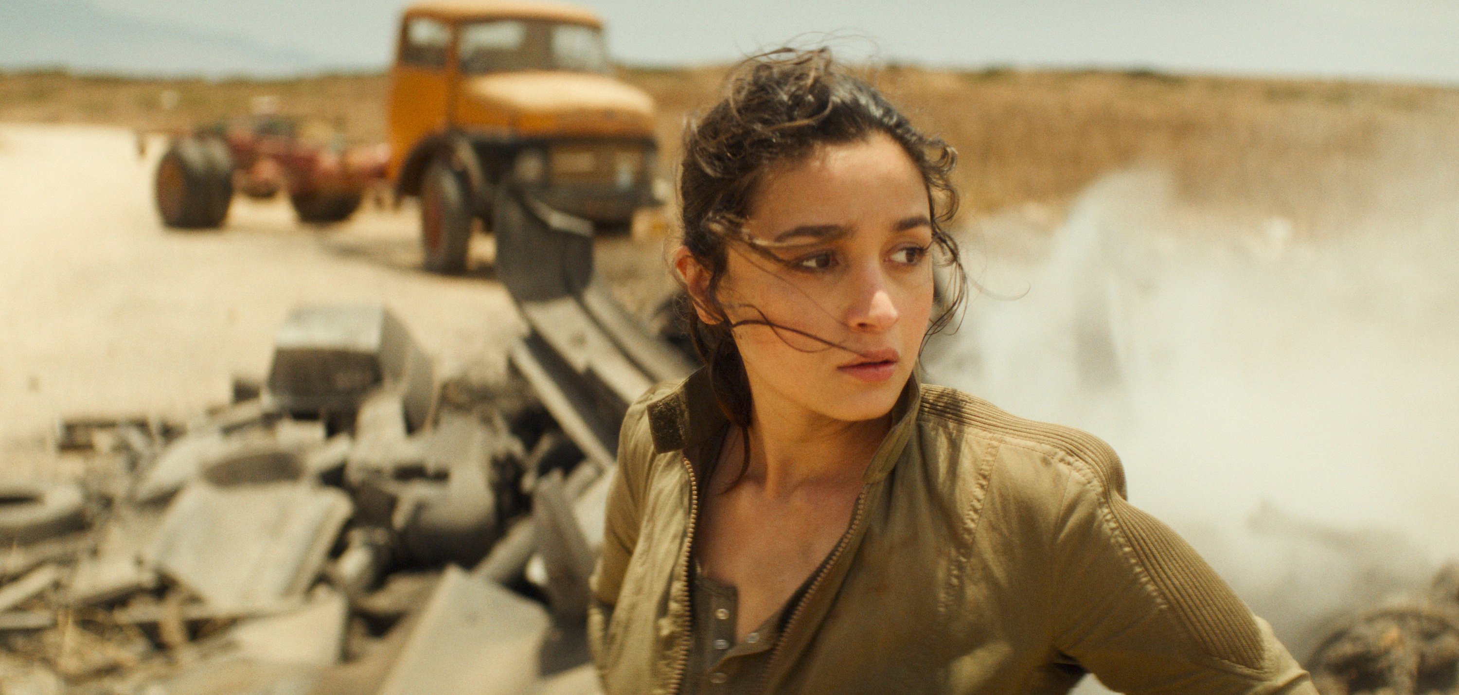 Alia Bhatt in a scene from “Heart of Stone”. The Bollywood superstar with nearly 79 million Instagram followers has made her Hollywood debut. Photo: Netflix via AP