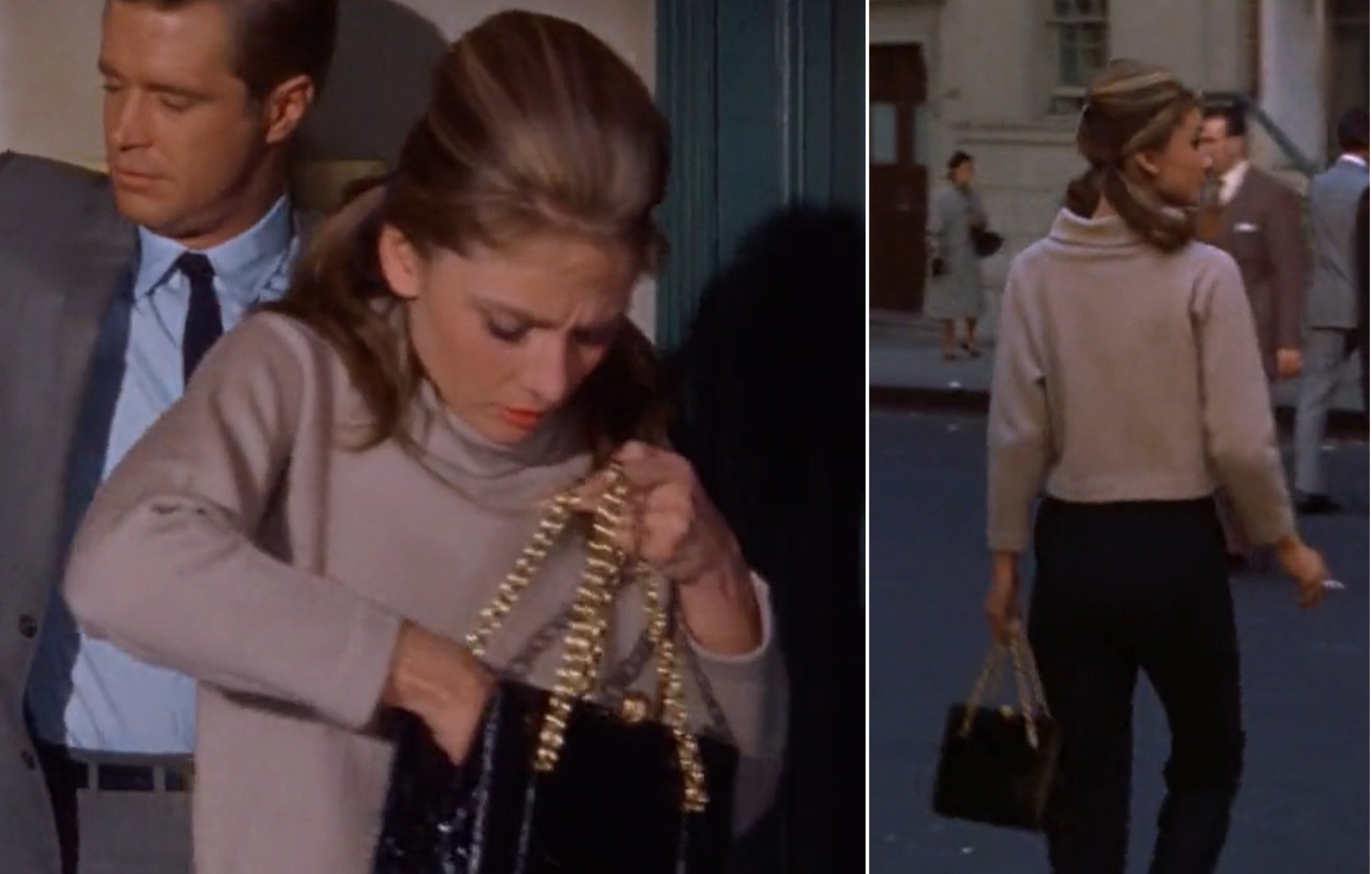 Audrey Hepburn carrying the Louis Vuitton Speedy bag, a timeless