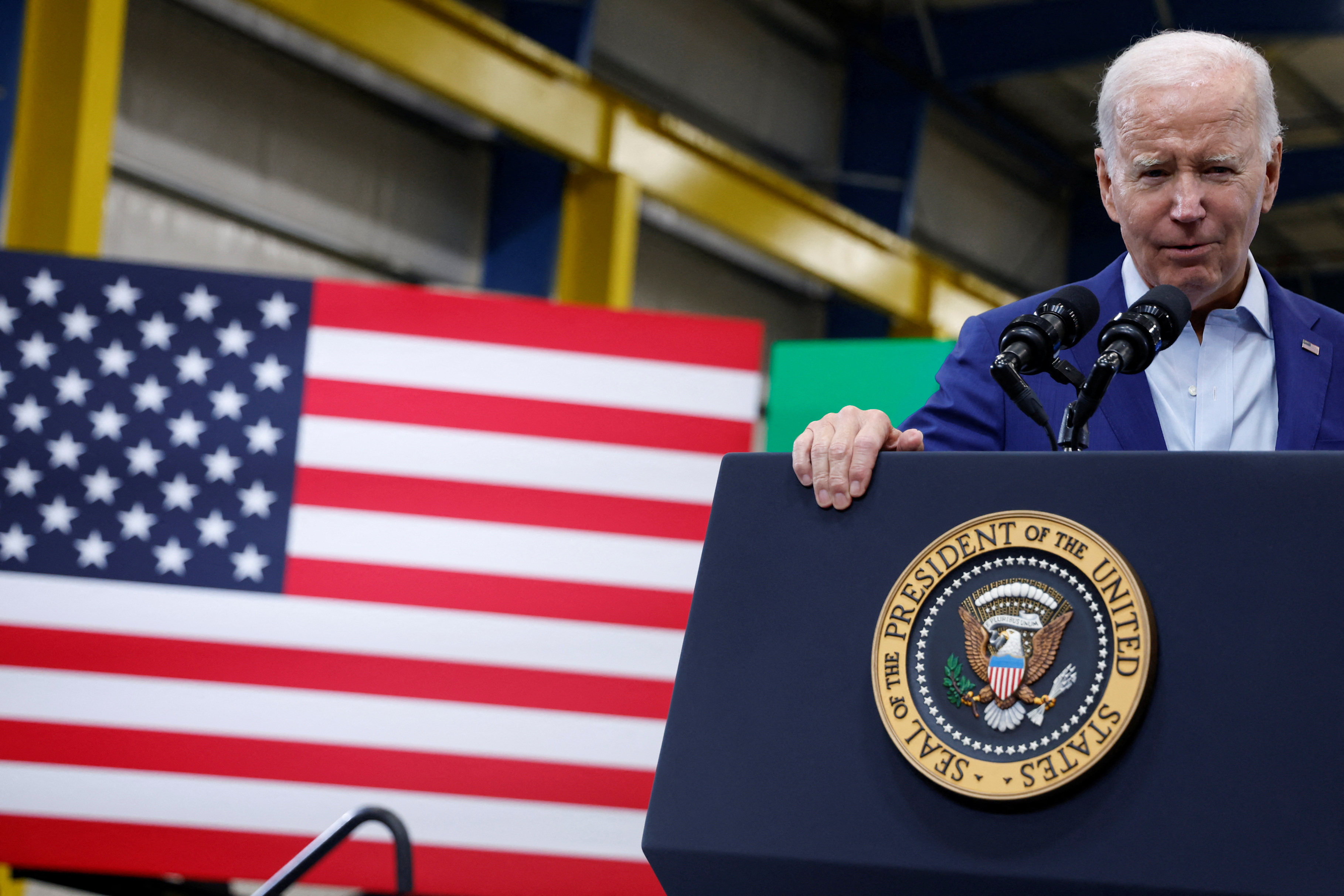 US President Joe Biden has signed an executive order further restricting American investment in China in technologies that might pose national security risks. Photo: Reuters