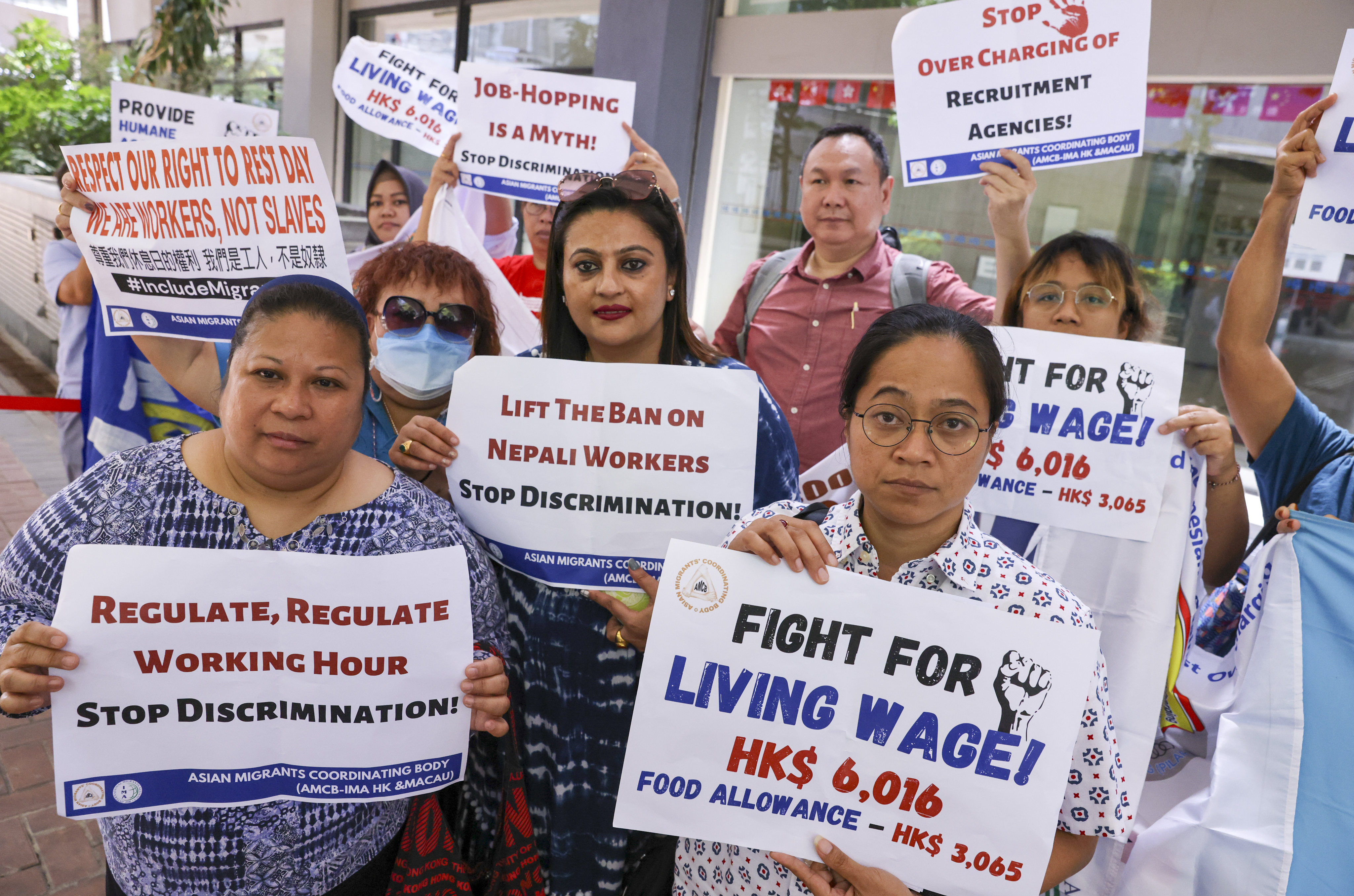 Migrant worker groups call on Hong Kong to increase minimum wage for  domestic helpers by 27 per cent, amid high living costs and inflation - YP  | South China Morning Post
