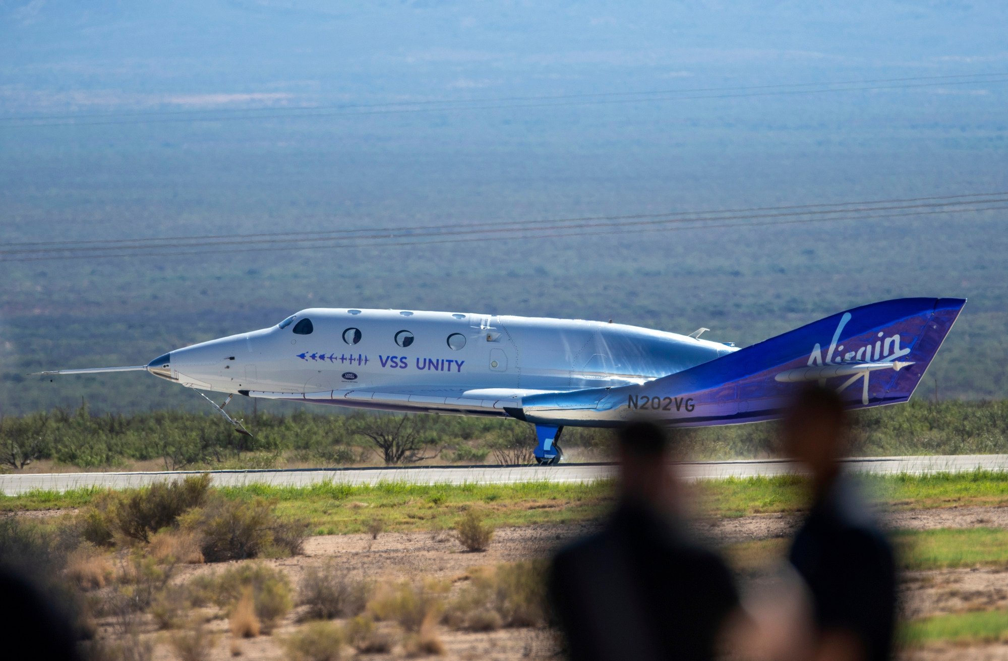 Virgin Galactic flies its first tourists to the edge of space South