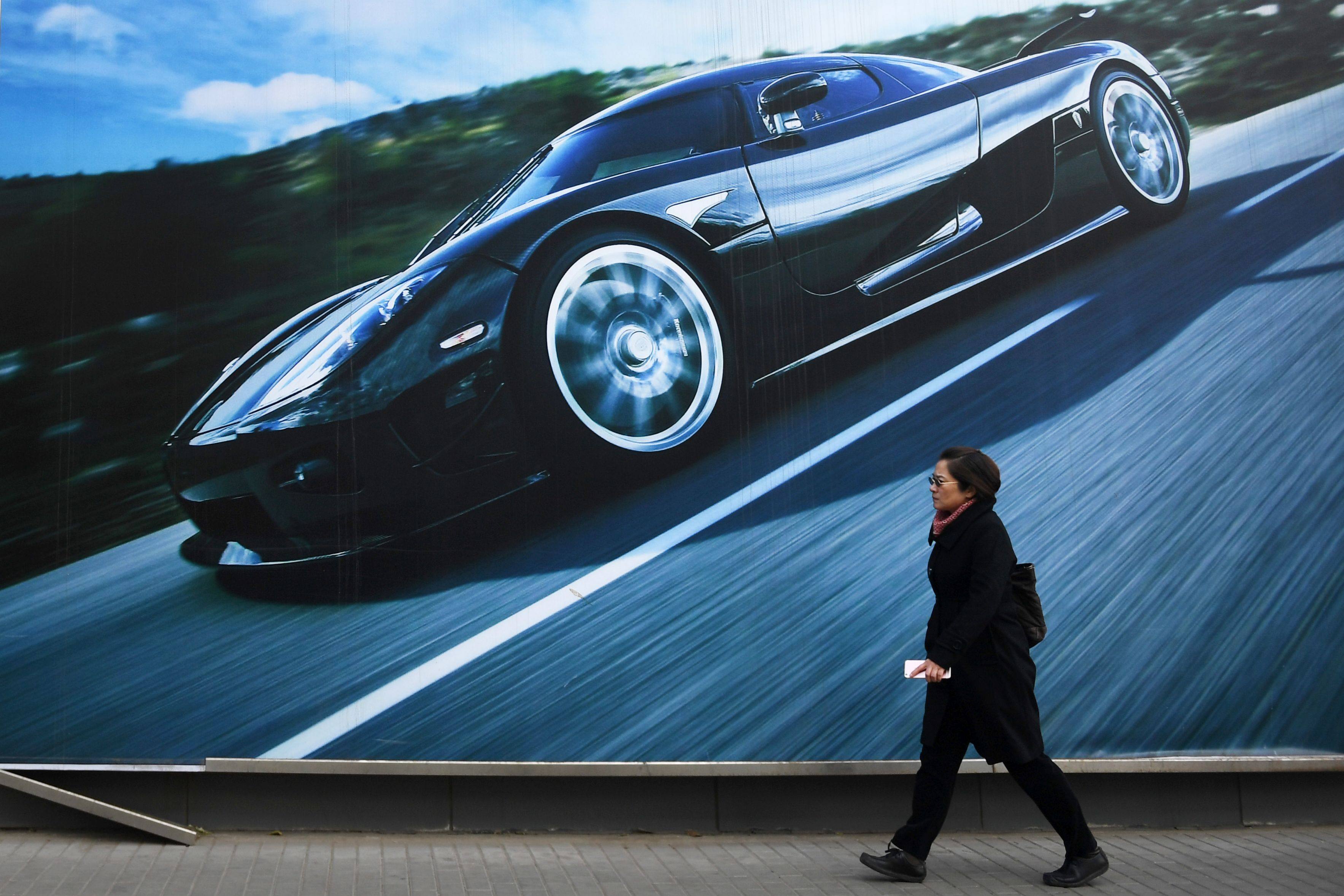 Wealthy women in China are emerging as a key leading consumer market for Ferraris. Photo: AFP