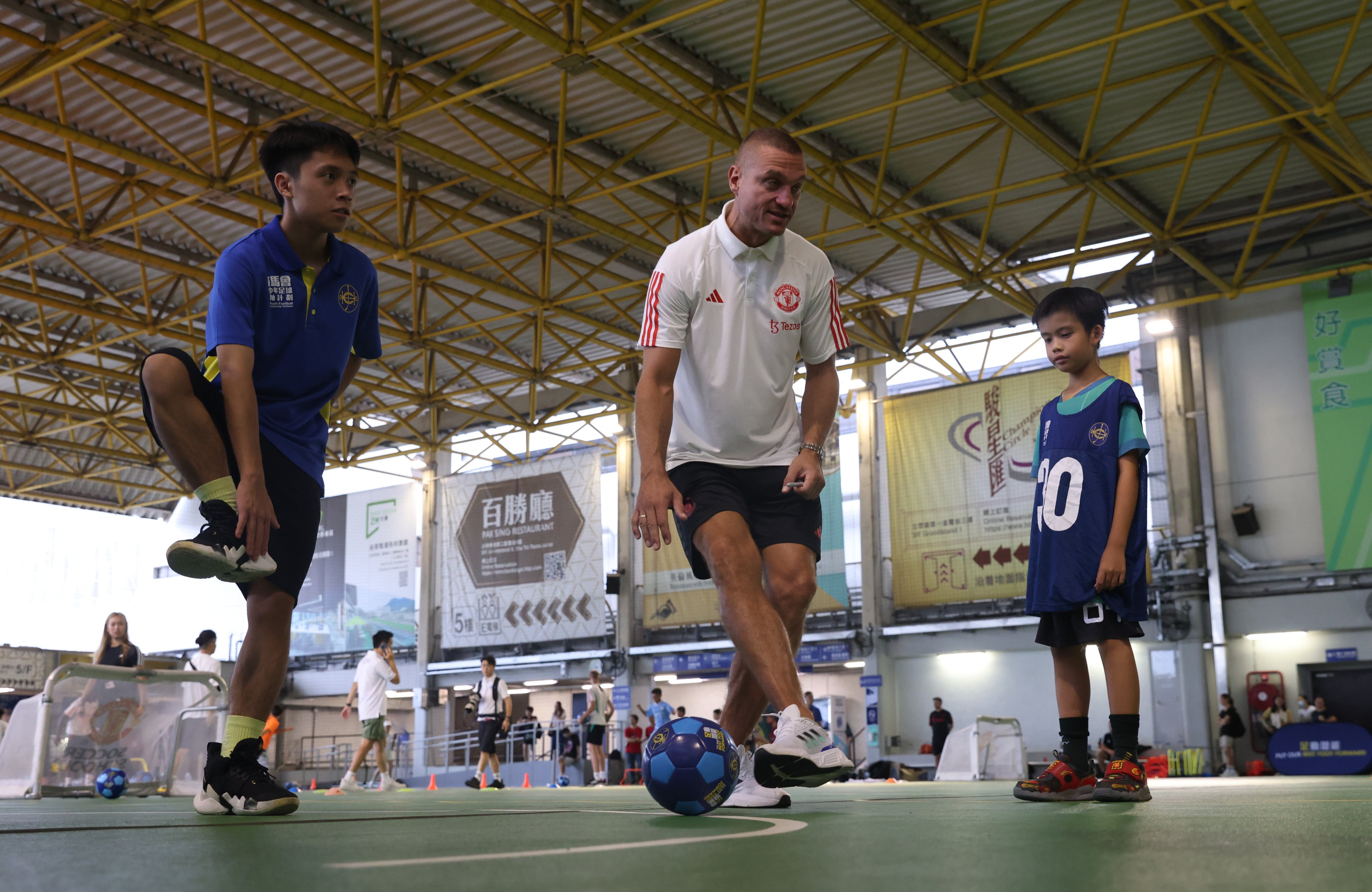 Manchester United legend Nemanja Vidic, who was in Hong Kong last week, recently completed his Uefa coaching badges as he looks for a new role in the game. Photos: Yik Yeung-man.