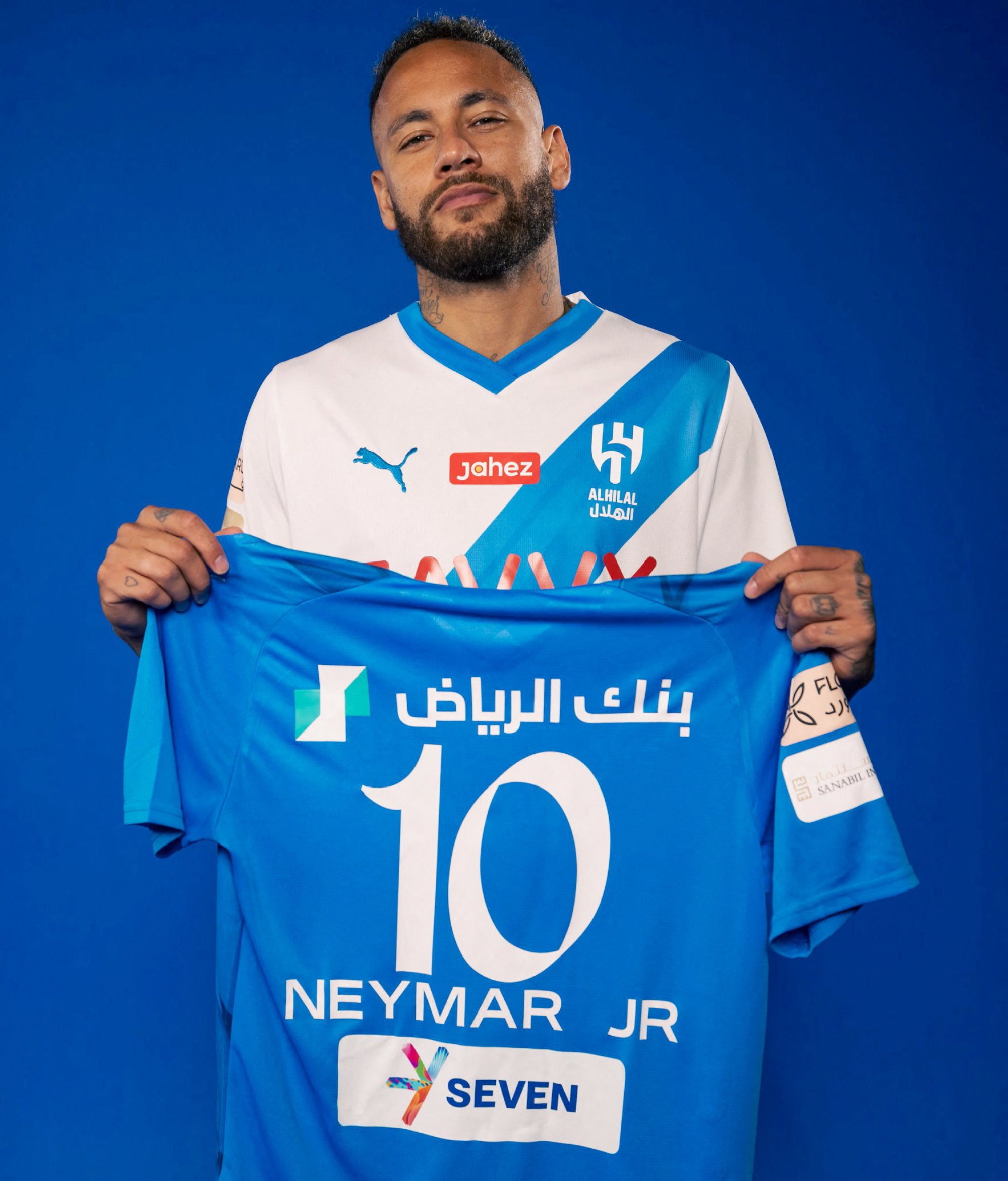 neymar presentation at al hilal