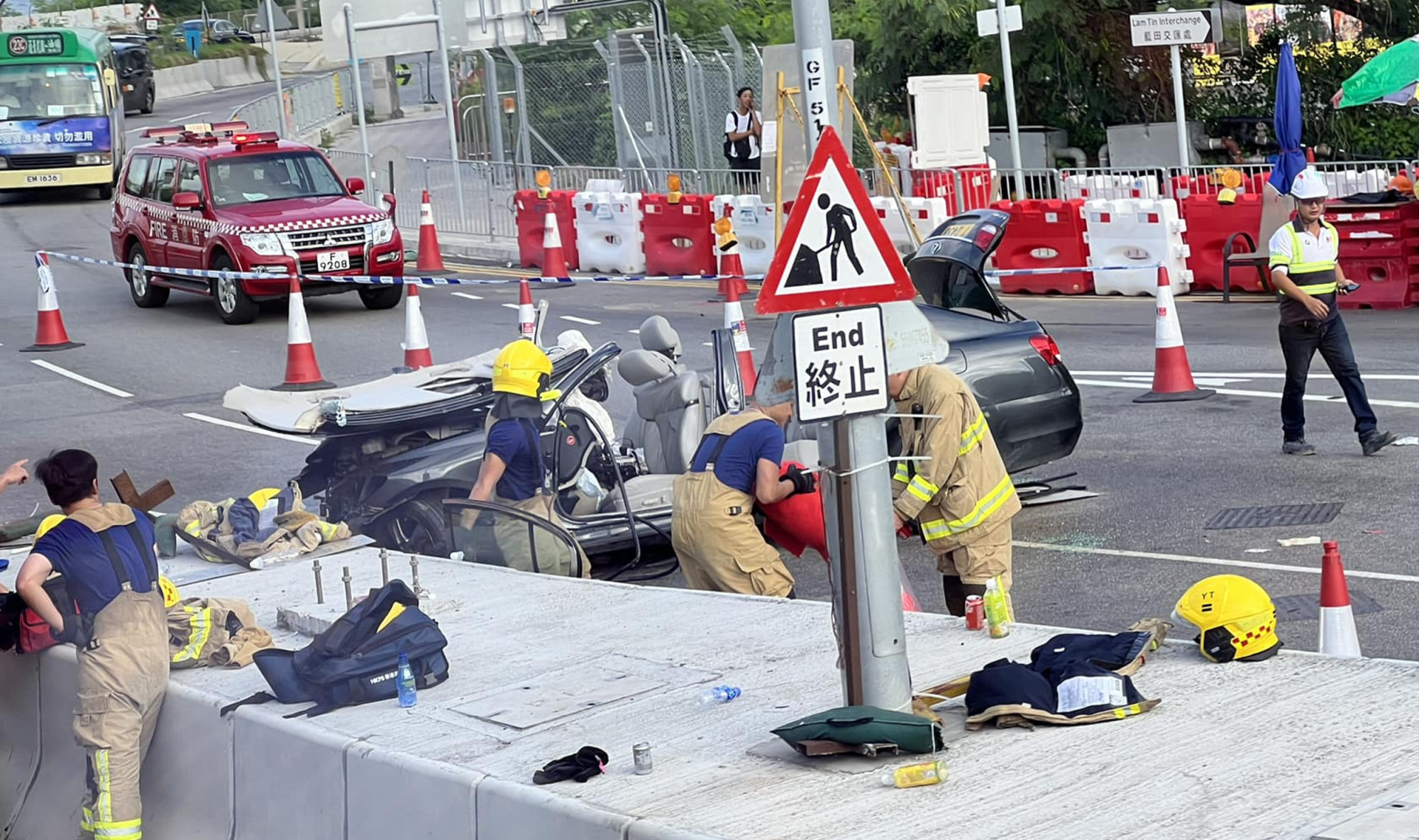 Hong Kong Driver, 21, Dies, 4 Passengers Injured After Car Slams Into ...