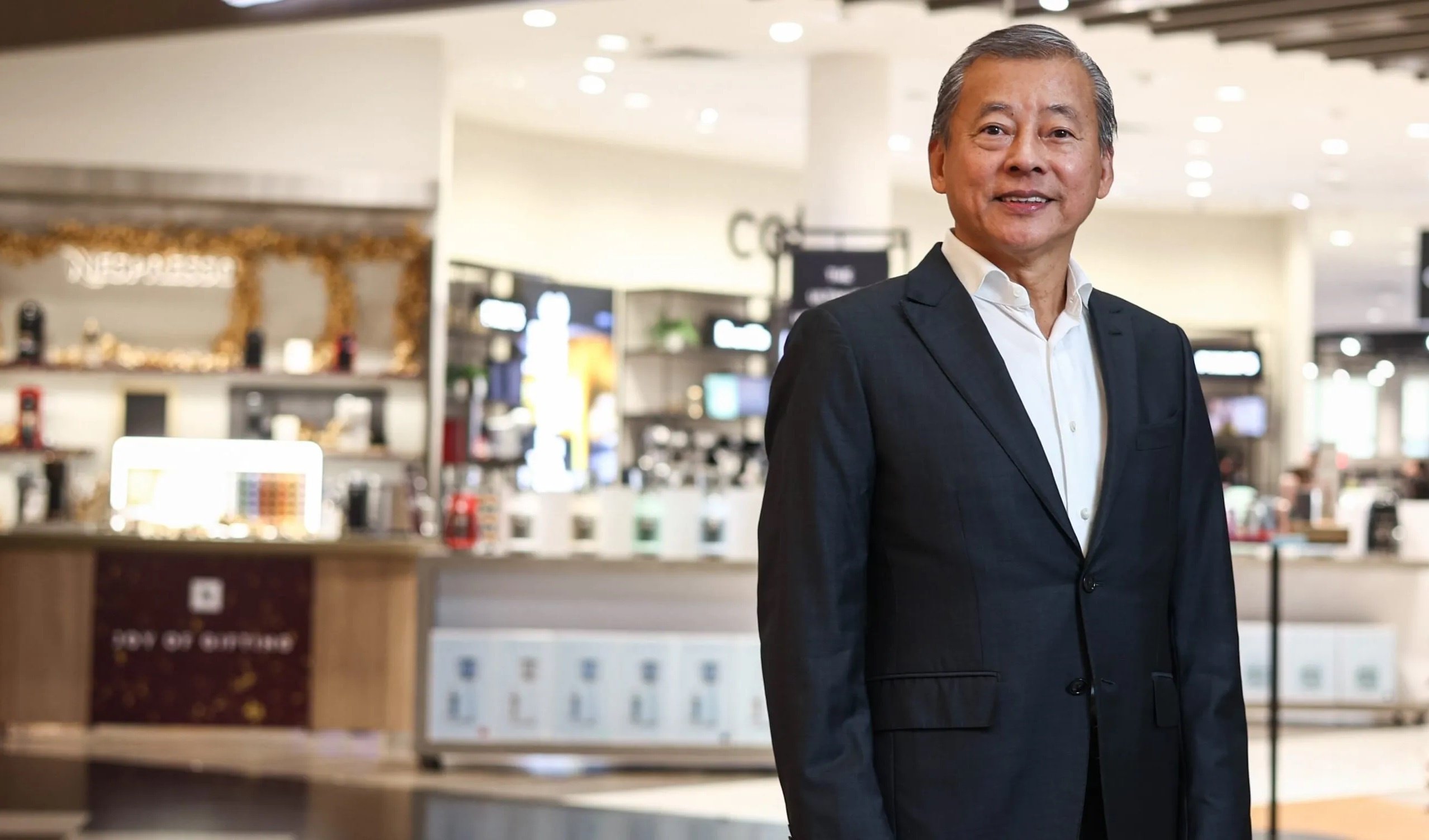 George Goh, chief executive officer of Harvey Norman Ossia. Photo: Handout