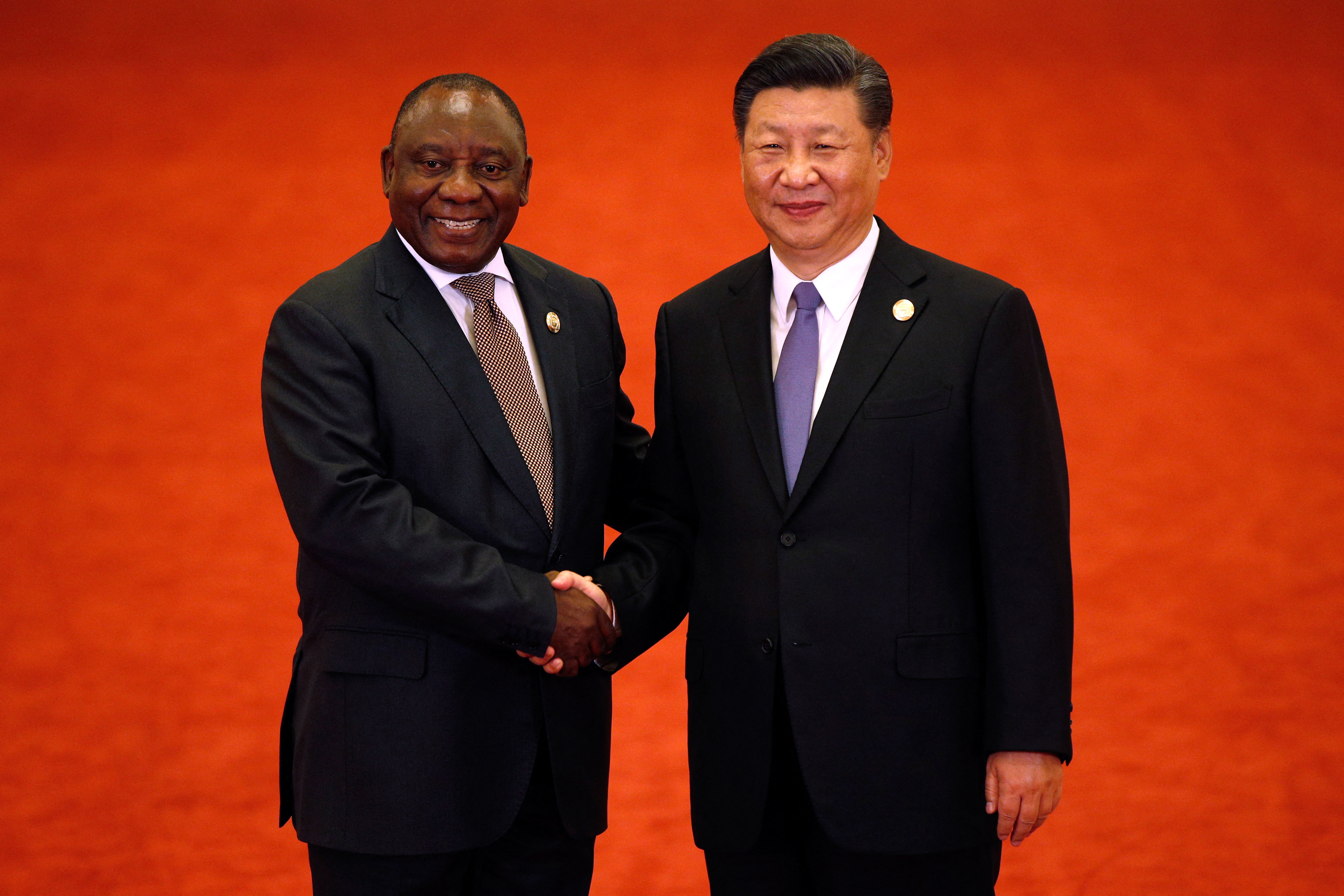 South African President Cyril Ramaphosa will welcome China’s President Xi Jinping as well as other leaders at the Brics summit on August 22. Photo: AFP