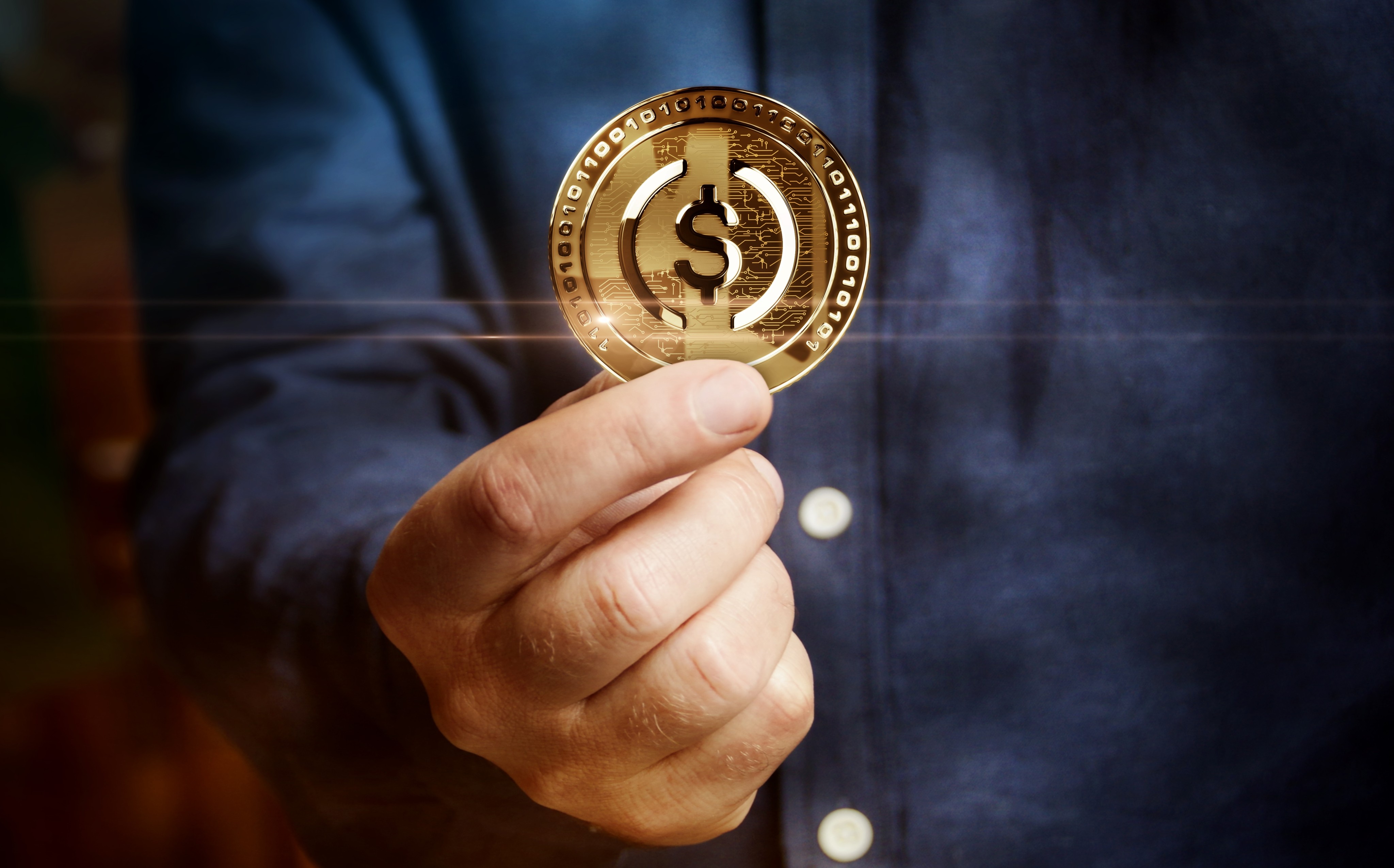 Unlike other cryptocurrencies, stablecoins are viewed as safe haven assets as their values are pegged to traditional currencies or other assets. Photo: Shutterstock 