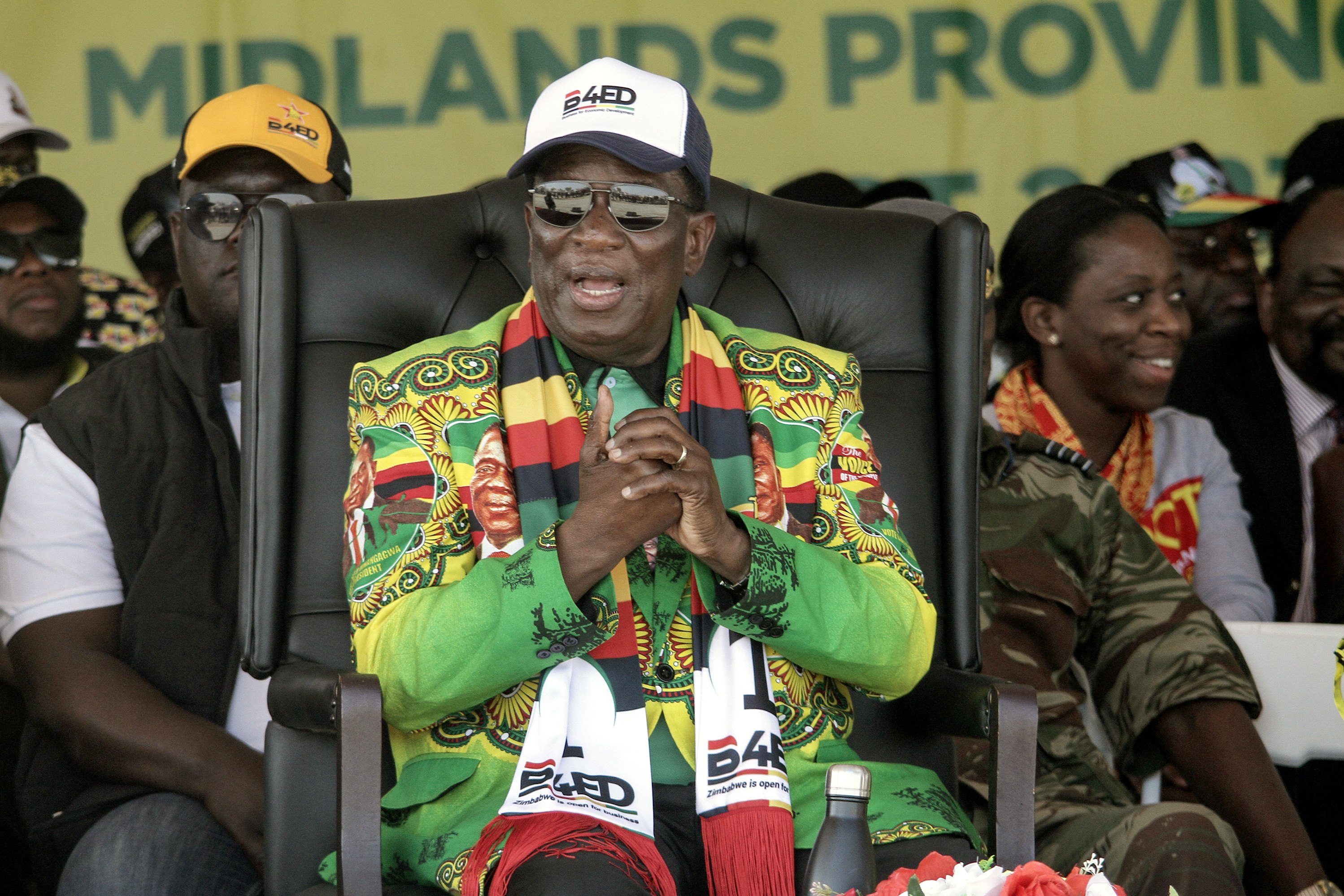 Zimbabwean President Emmerson Mnangagwa. Photo: EPA-EFE