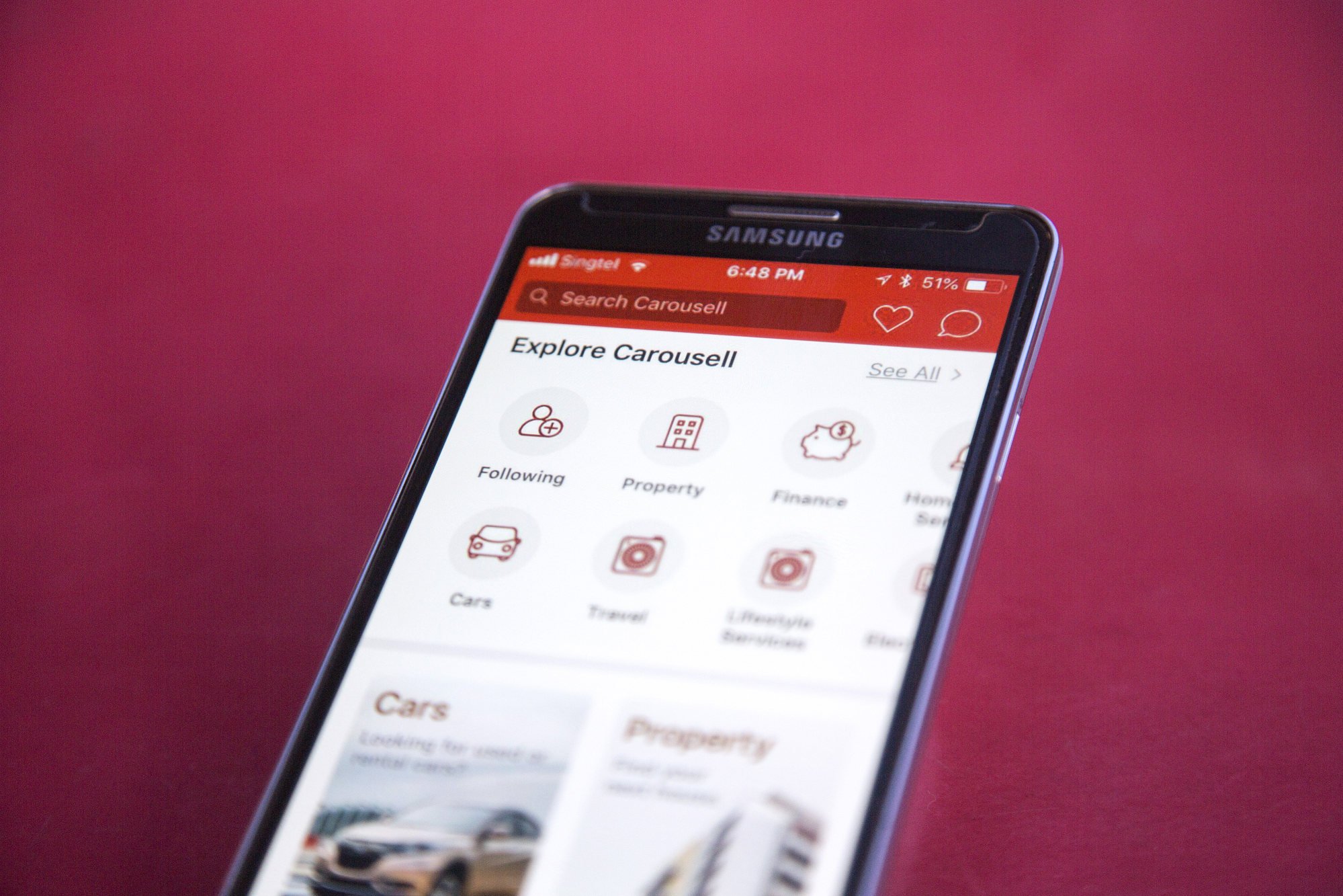 Carousell is a popular platform for online shopping scammers, police say. Photo: Bloomberg