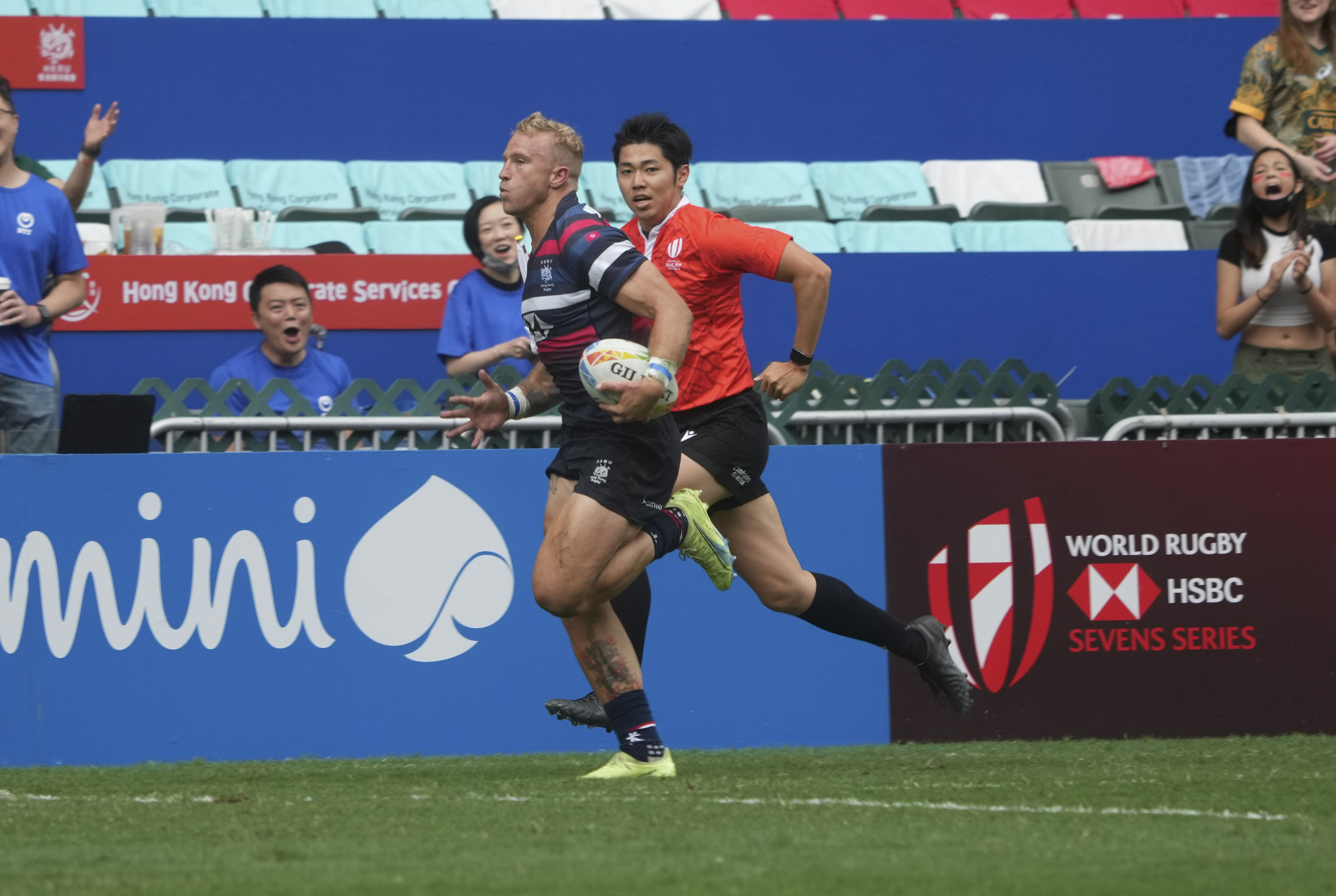 Hong Kong’ men’s rugby sevens captain Max Woodward is giving his ‘every waking thought’ to qualifying for the Paris 2024 Olympics. Photo: Sam Tsang.
