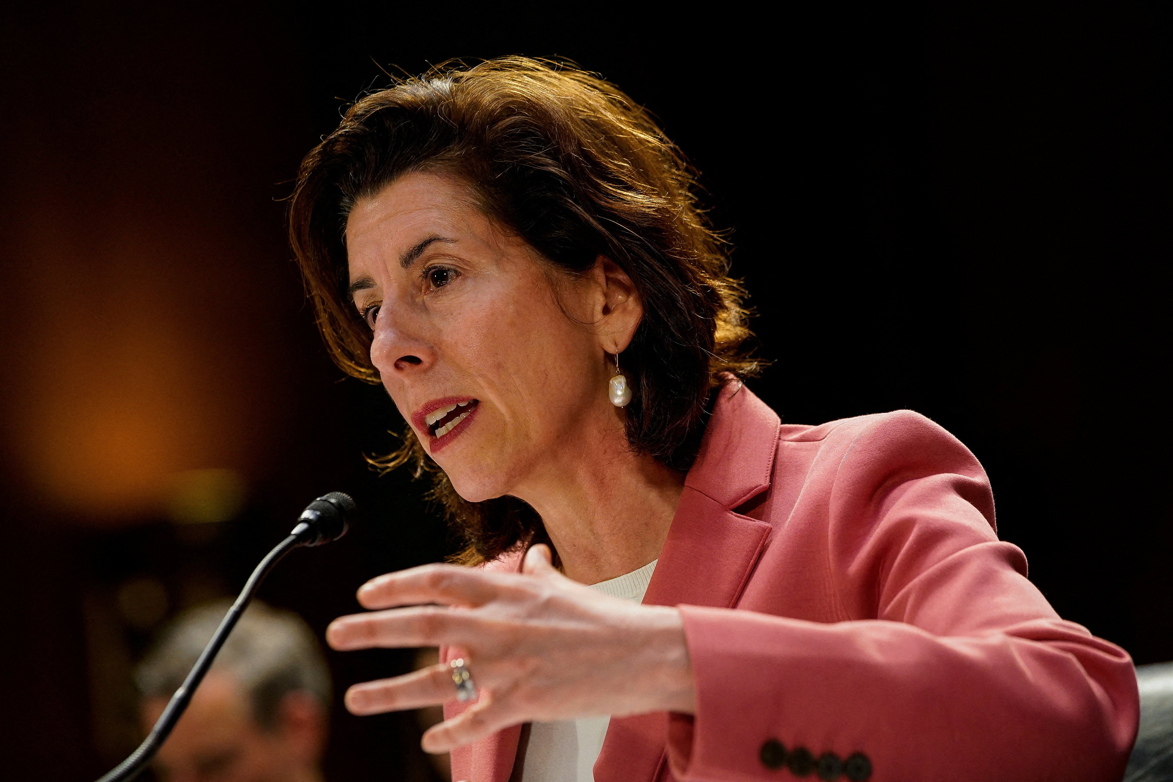 US Commerce Secretary Gina Raimondo has been invited to China by Minister Wang Wentao for a meeting. Photo: Reuters